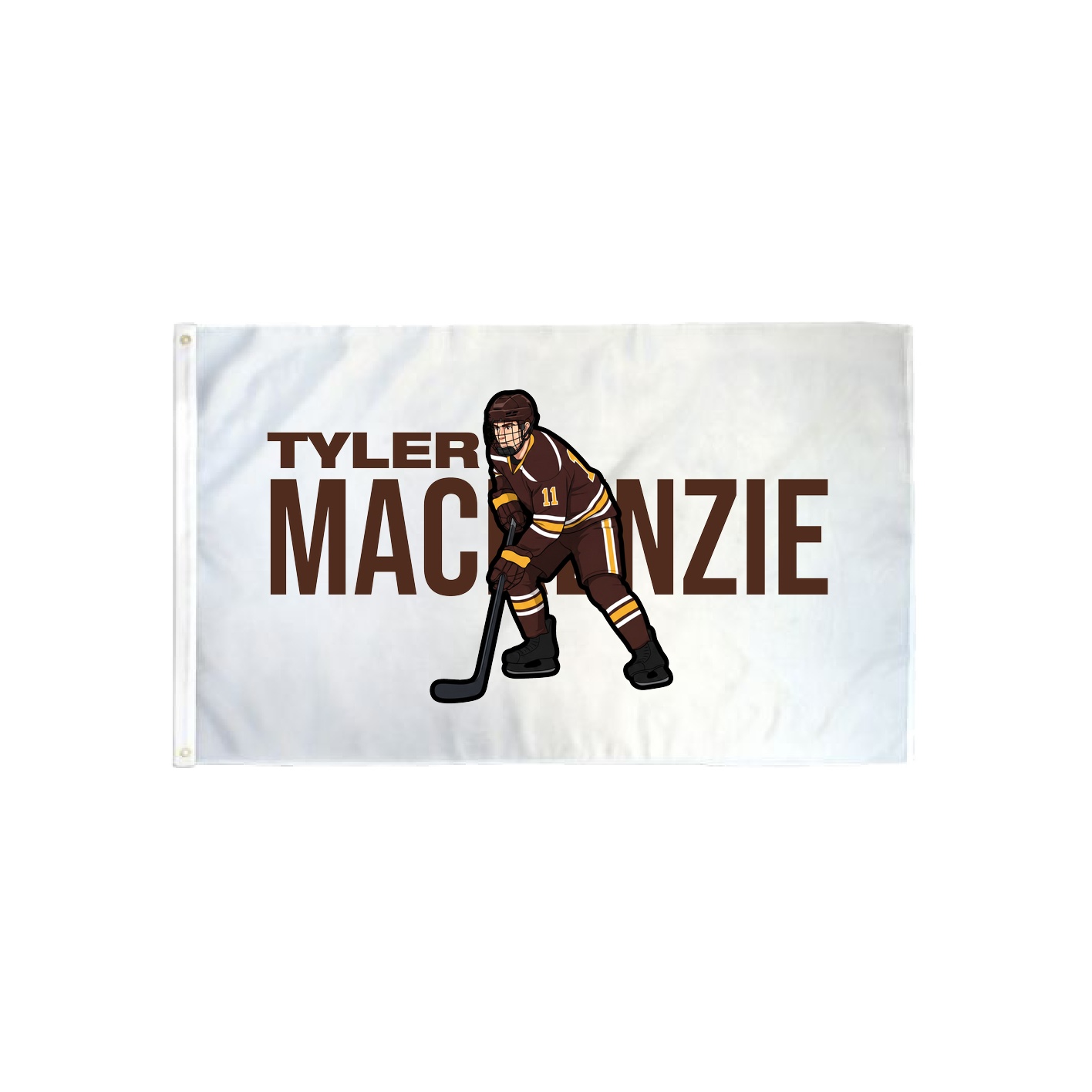 3x5 Flag — Player Name in Classic