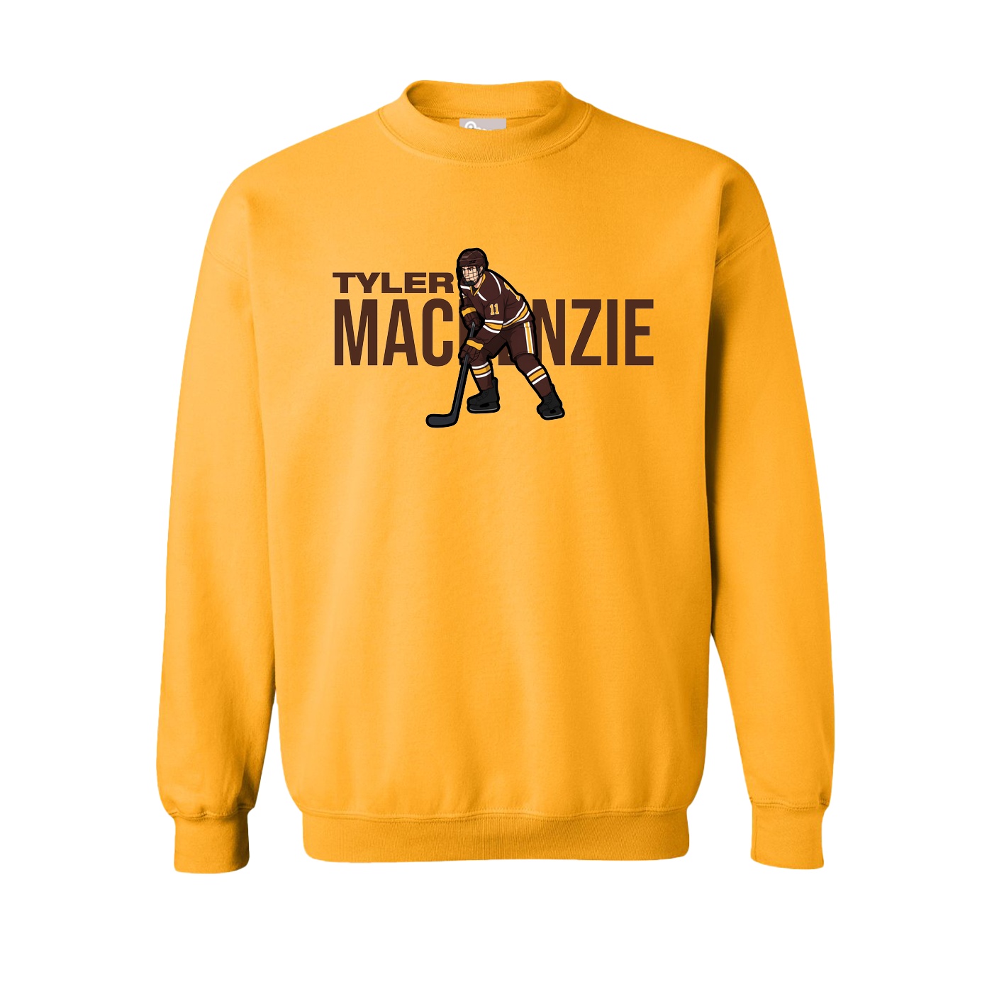Fleece Crew — Player Name in Gold