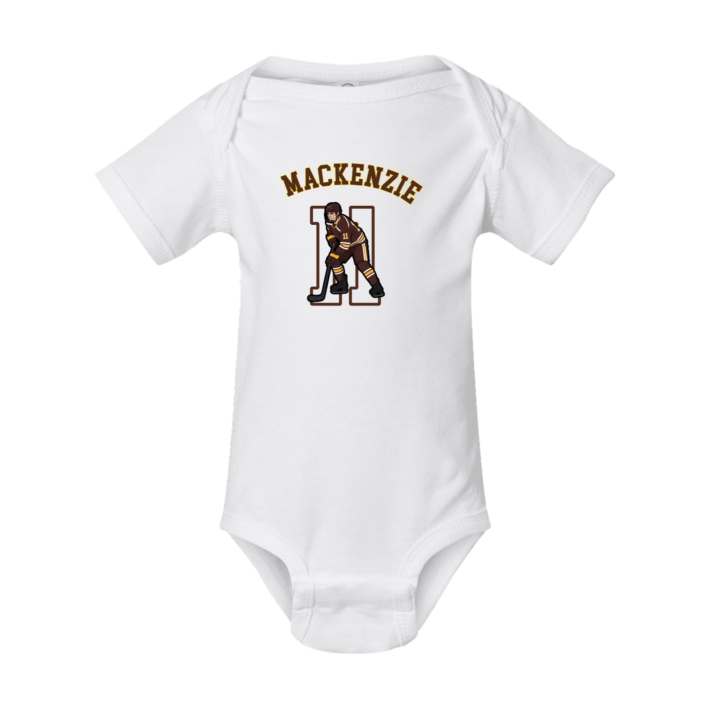 Baby Onesie — Shirsey Arch in White
