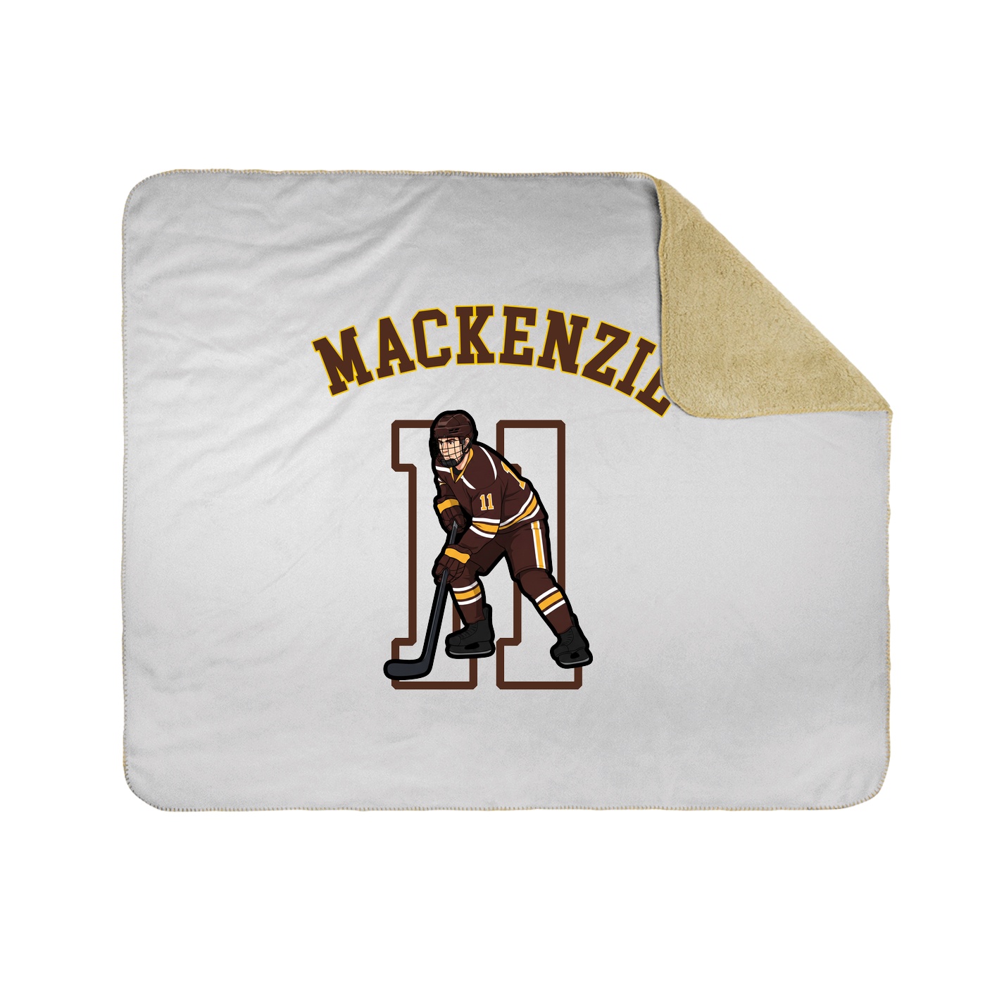 Throw Blanket — Shirsey Arch in White