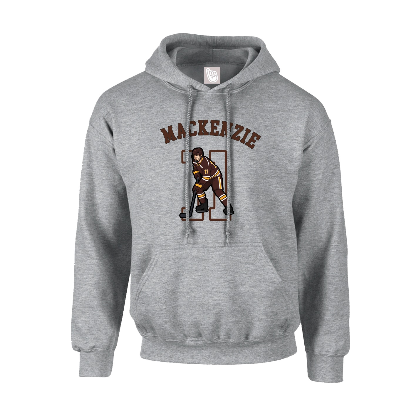 Hoodie — Shirsey Arch in Grey