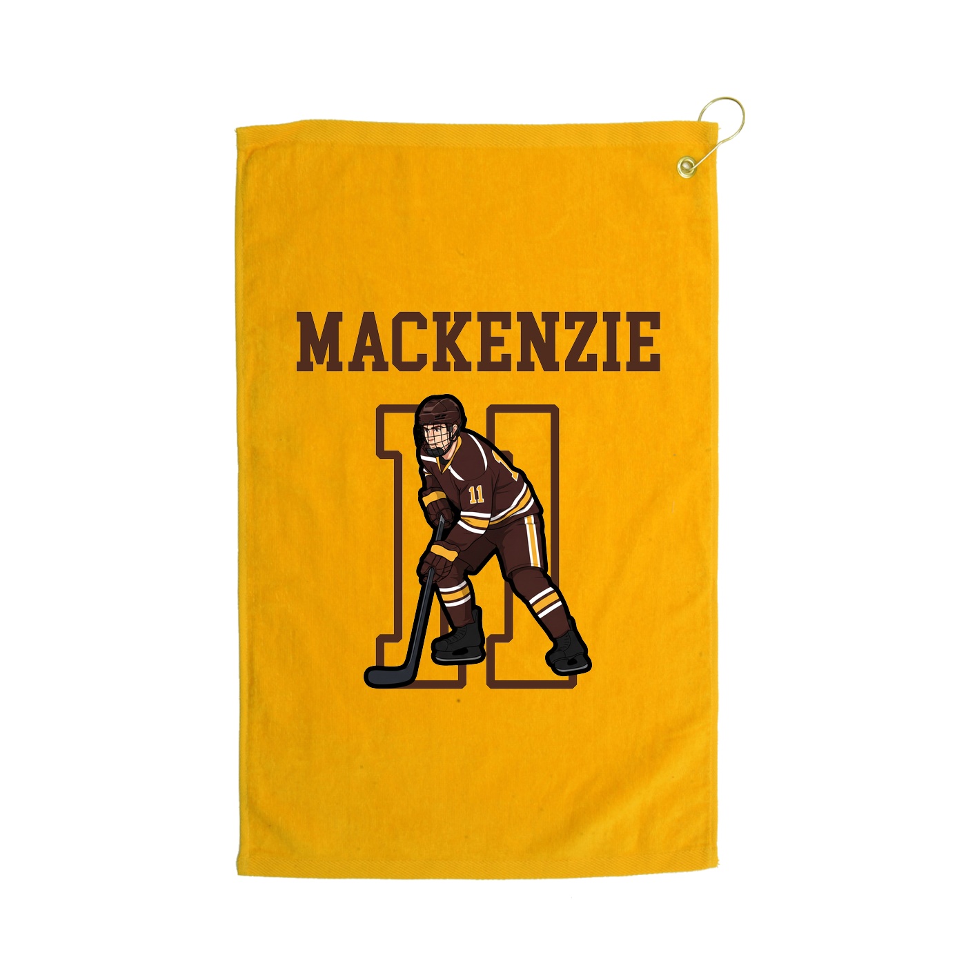 Golf Towel — Shirsey in Gold