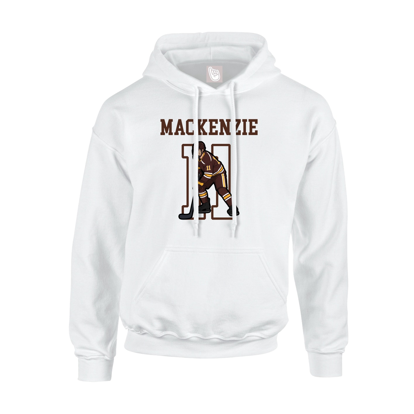 Youth Hoodie — Shirsey in White