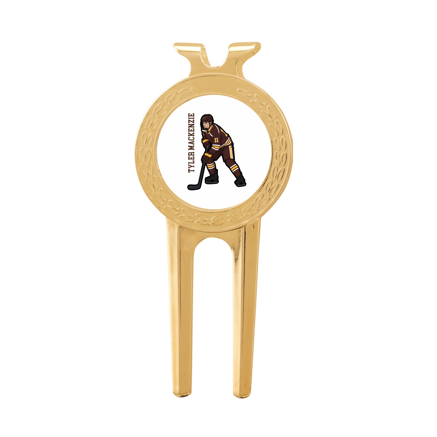 Divot Tool with Ball Marker — Name Vertical in Classic