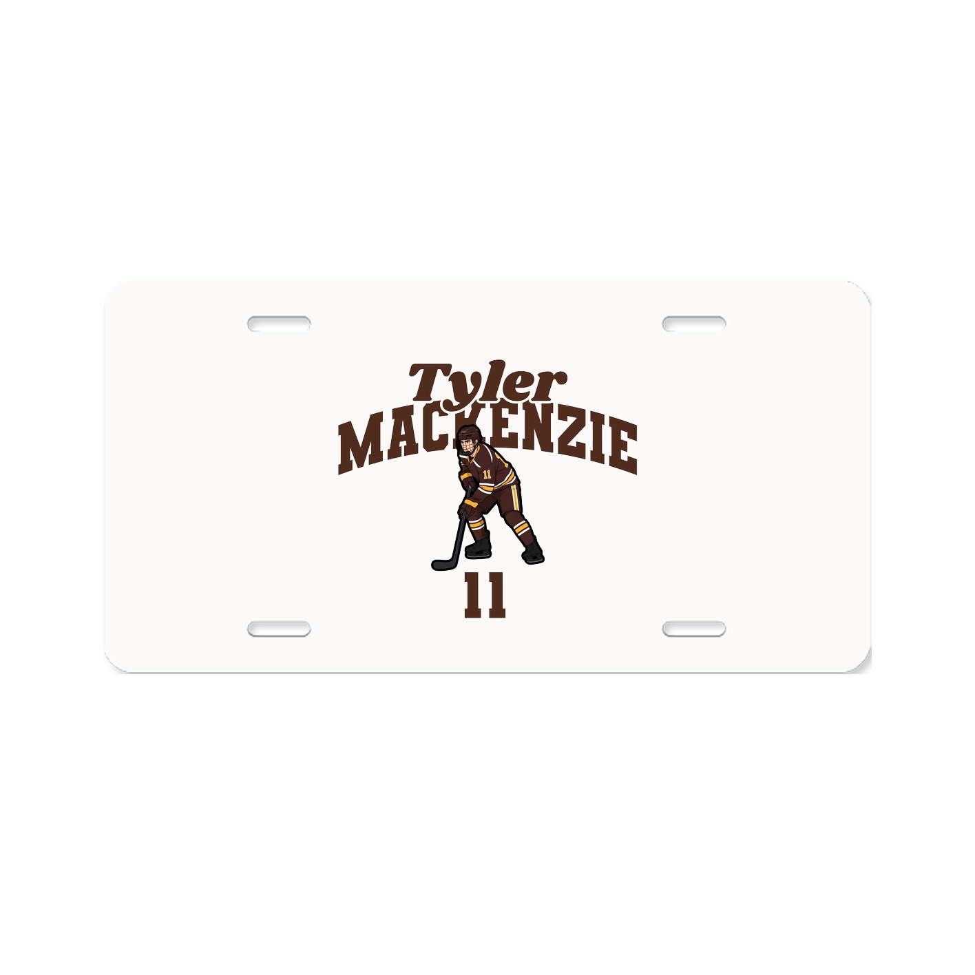 License Plate — Signature Arch in Classic
