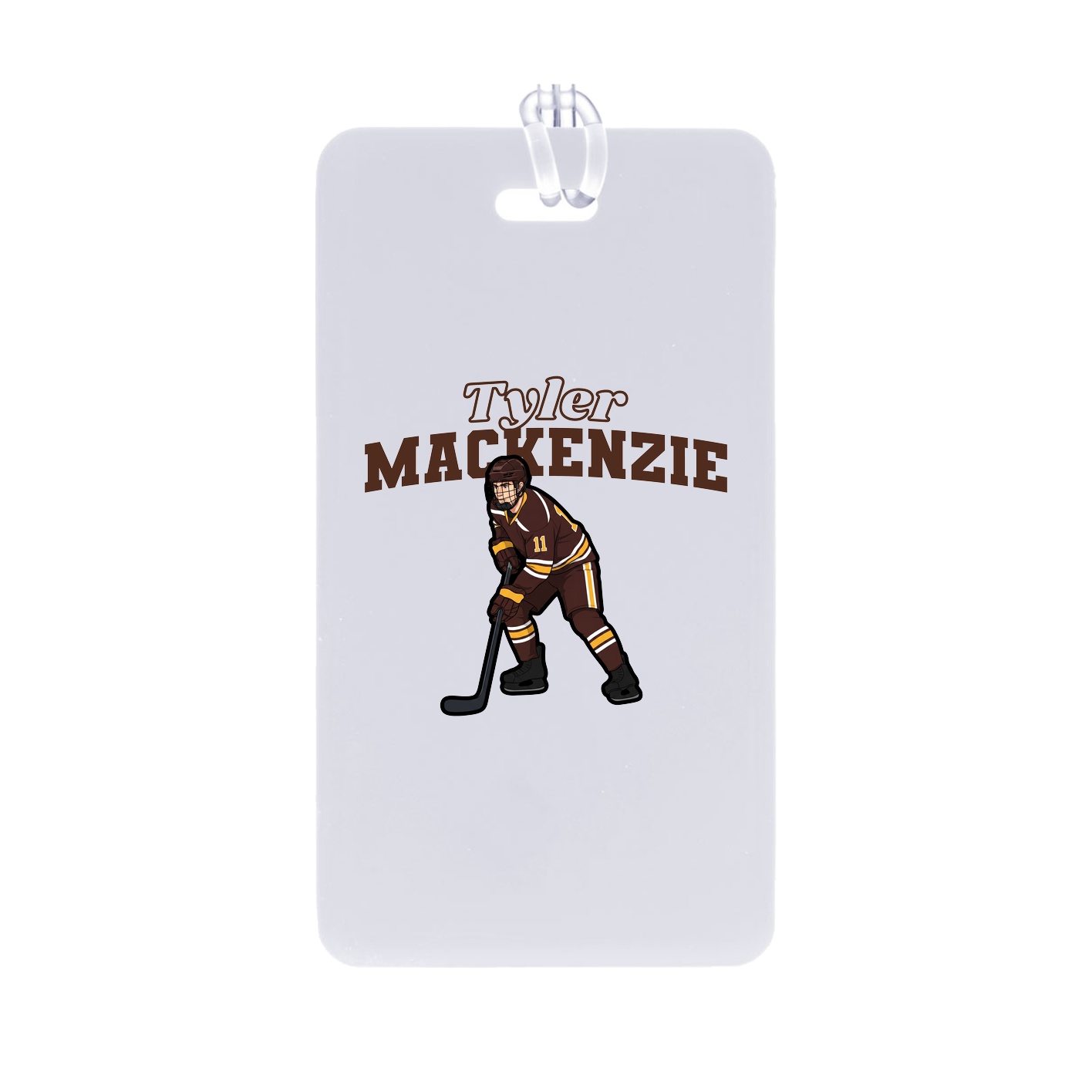 Bag Tag — Name Arch in Classic