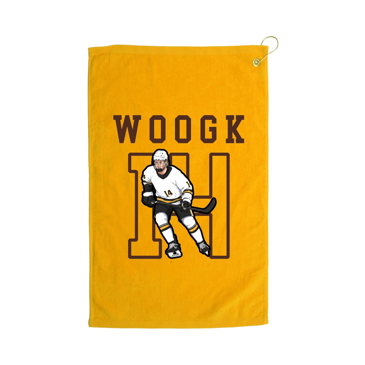 Golf Towel — Shirsey in Gold