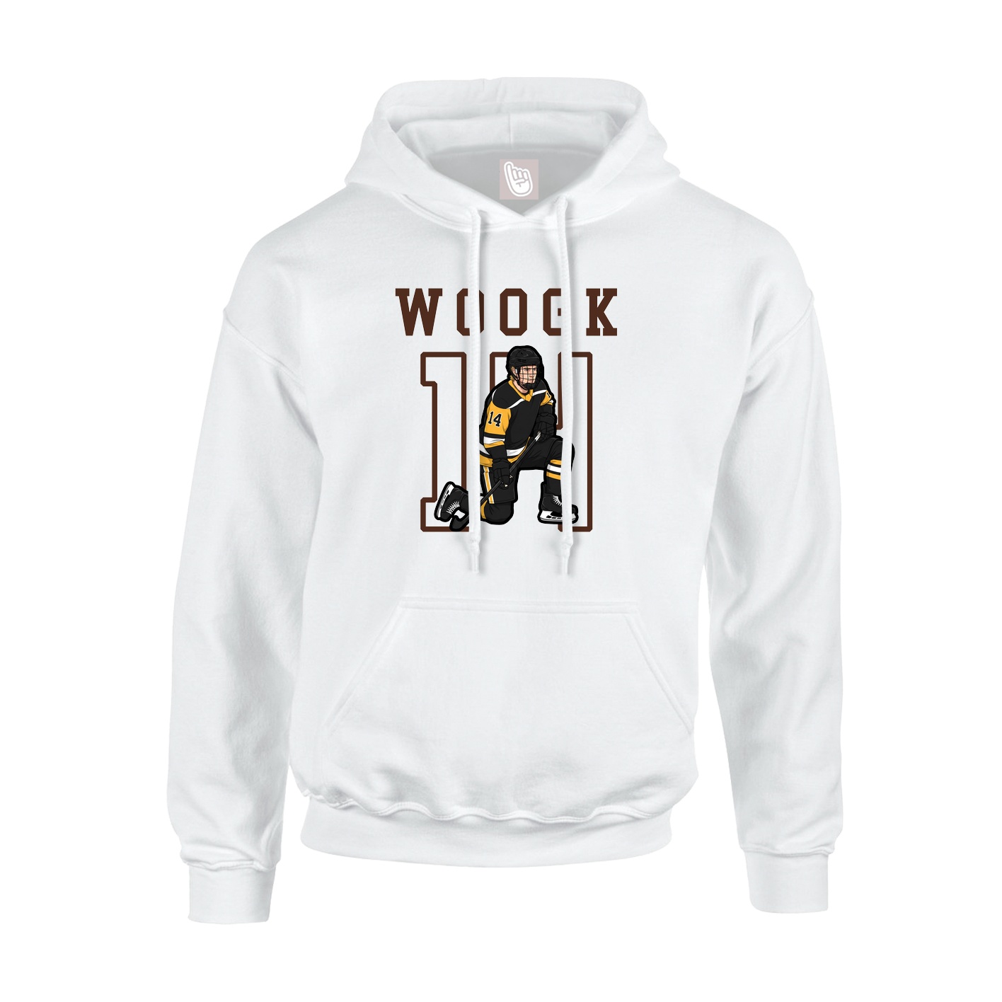 Youth Hoodie — Shirsey in White