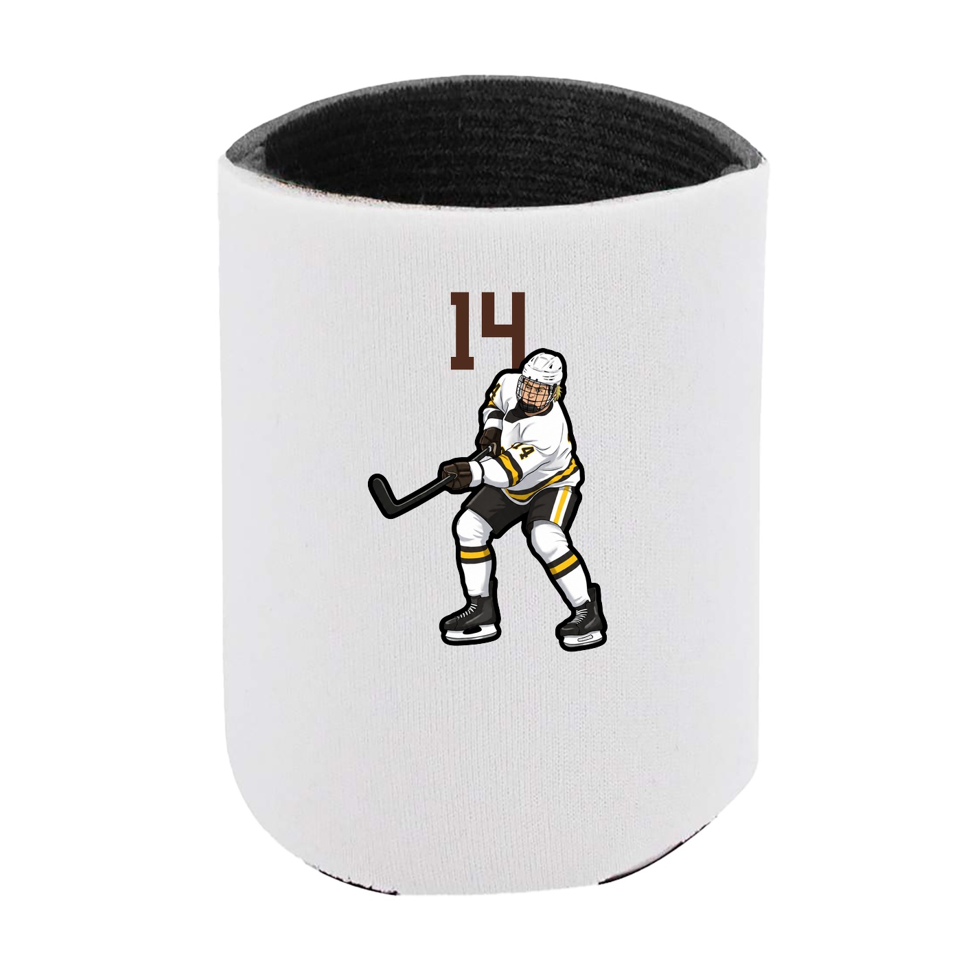 Can Holder — Number Top in White