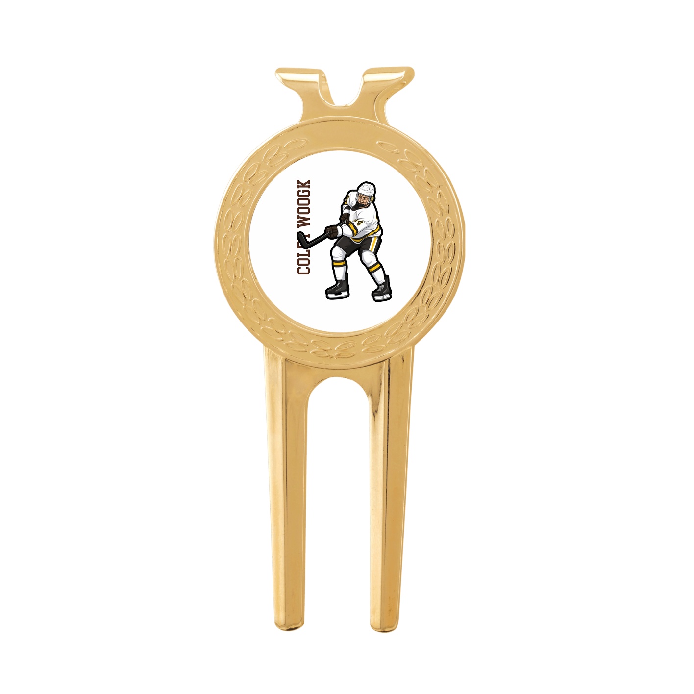 Divot Tool with Ball Marker — Name Vertical in Classic