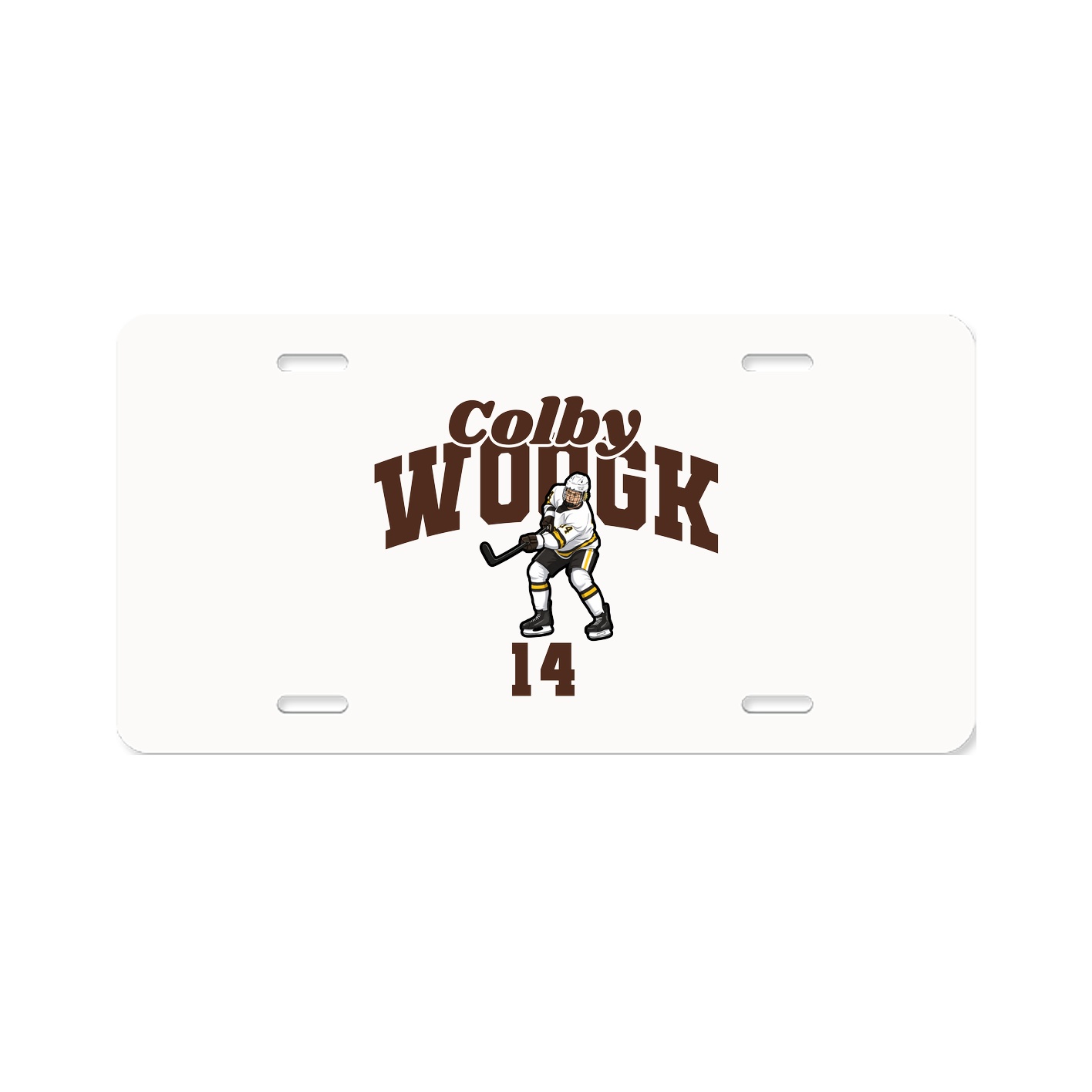 License Plate — Signature Arch in Classic