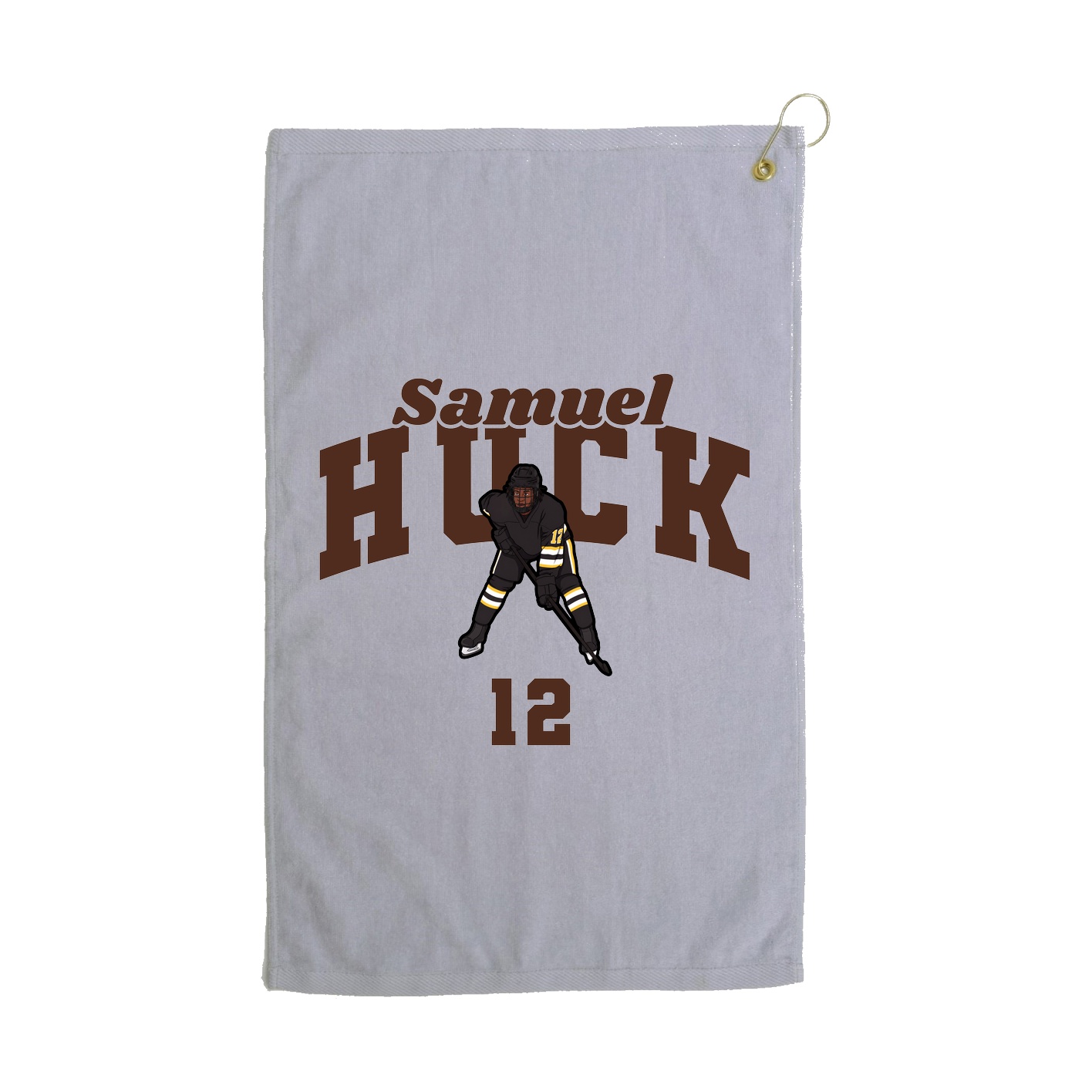 Golf Towel — Signature Arch in Grey