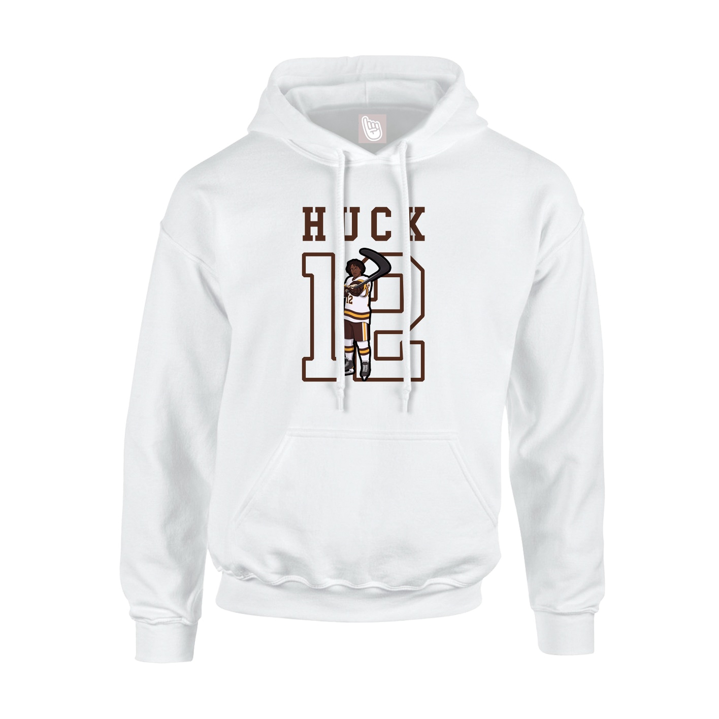 Hoodie — Shirsey in White