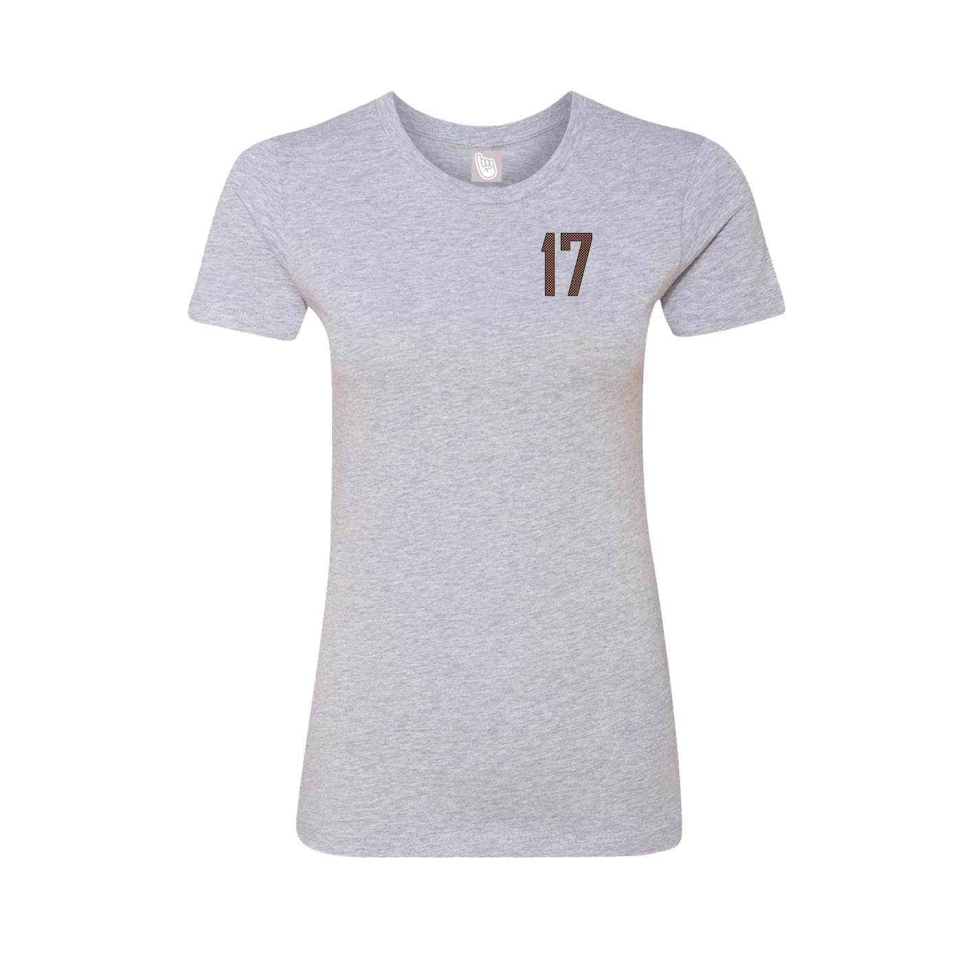 Womens Tee — Front Shirsy in Grey
