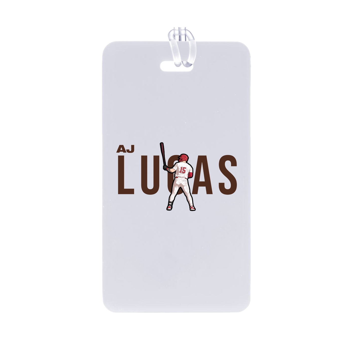 Bag Tag — Player Name in Classic