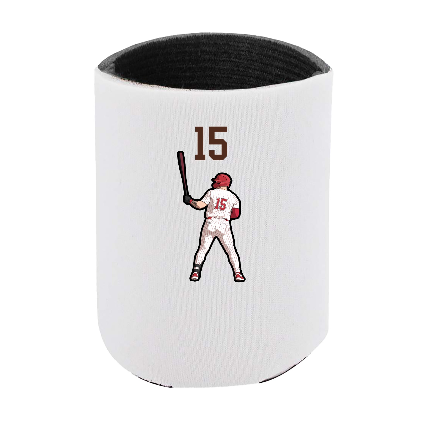 Can Holder — Number Top in White