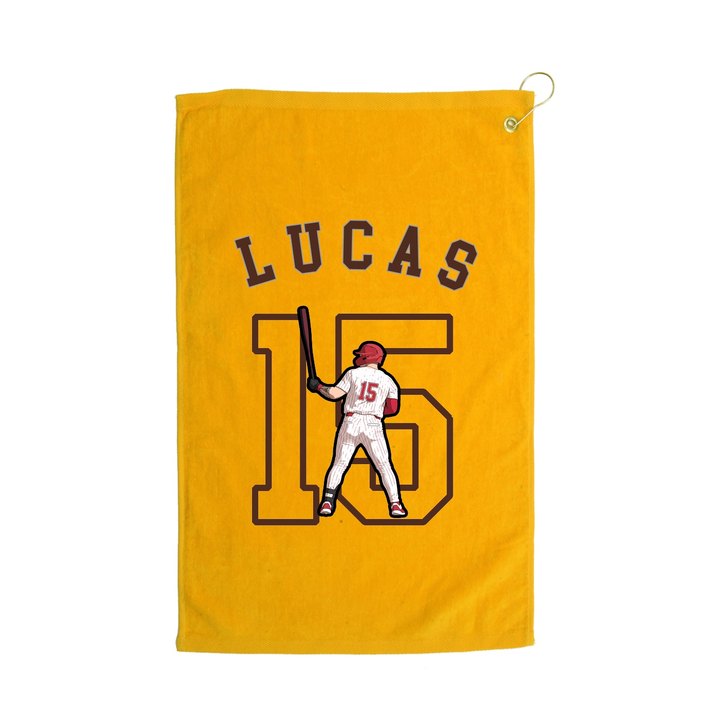 Golf Towel — Shirsey Arch in Gold