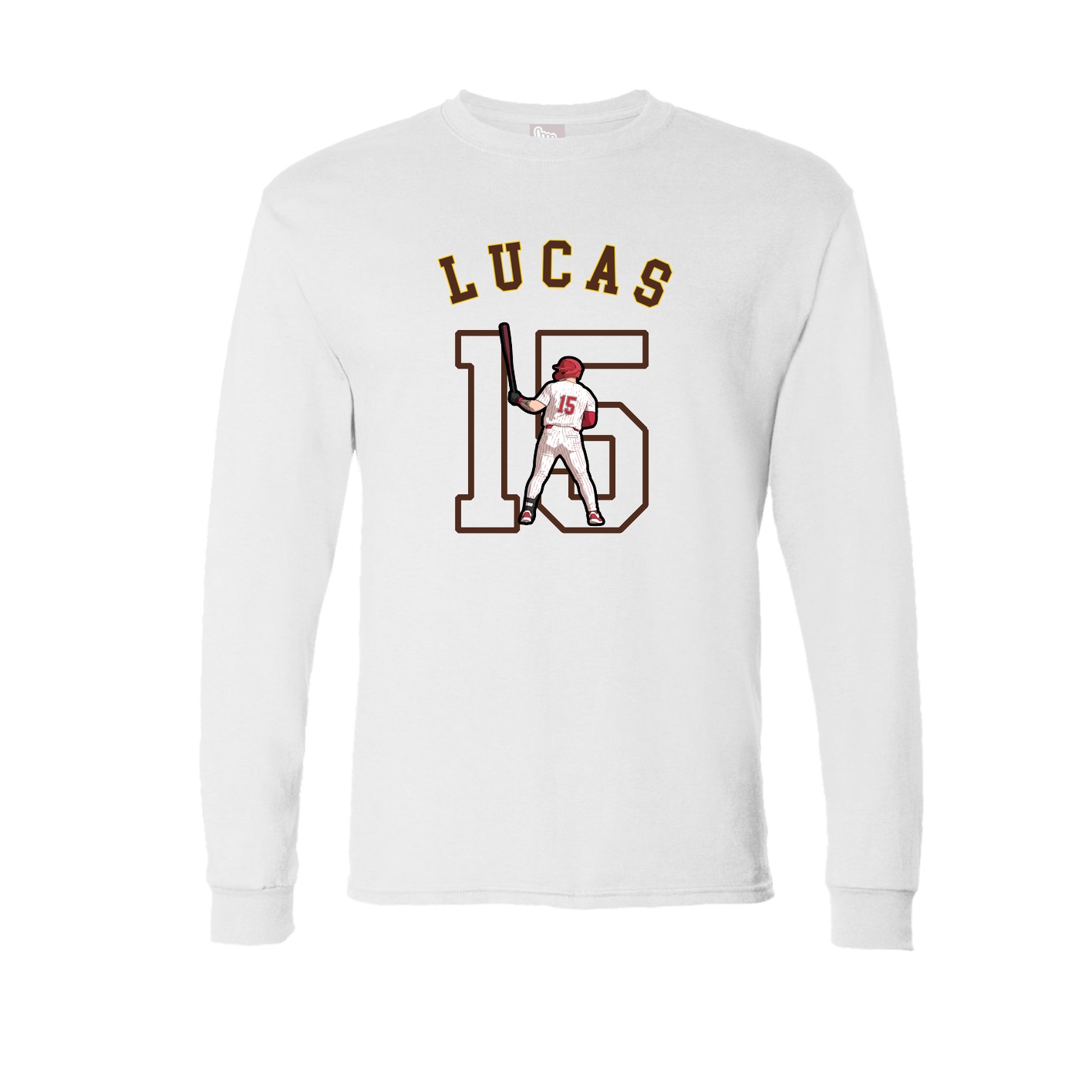 Long Sleeve Tee — Shirsey Arch in White
