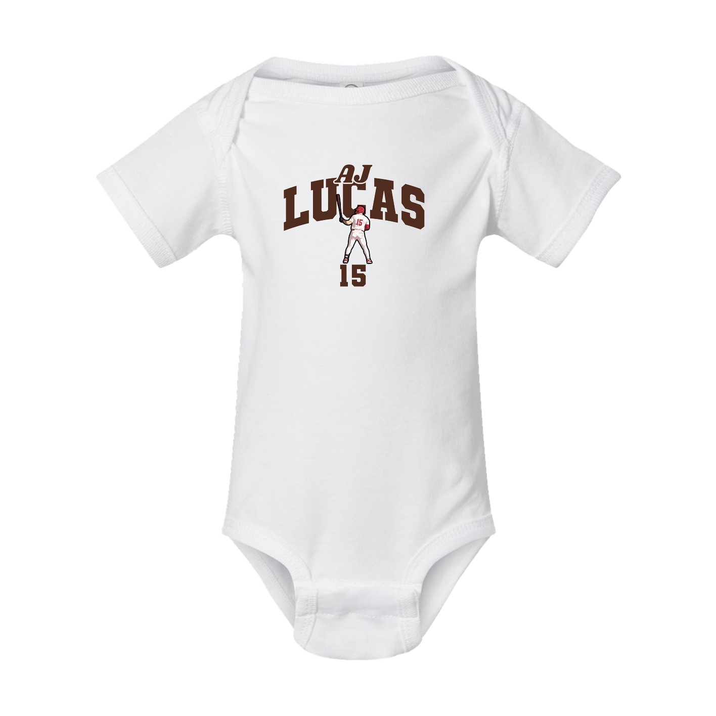 Baby Onesie — Signature Arch in White