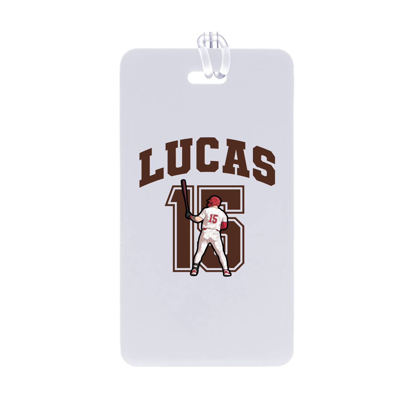 Bag Tag — Number in Classic