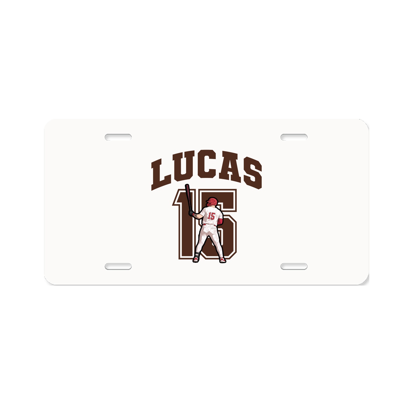 License Plate — Number in Classic