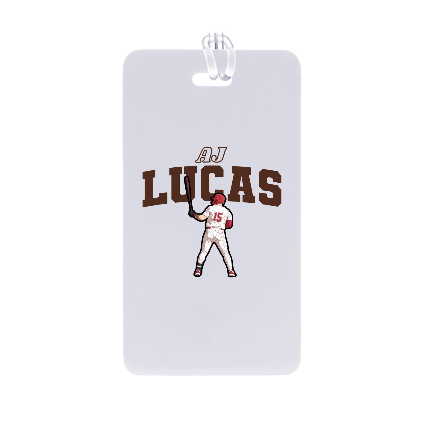 Bag Tag — Name Arch in Classic