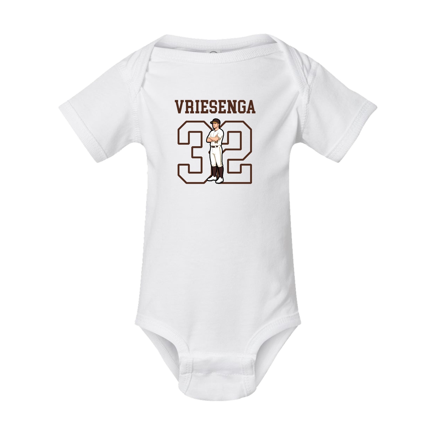 Baby Onesie — Shirsey in White