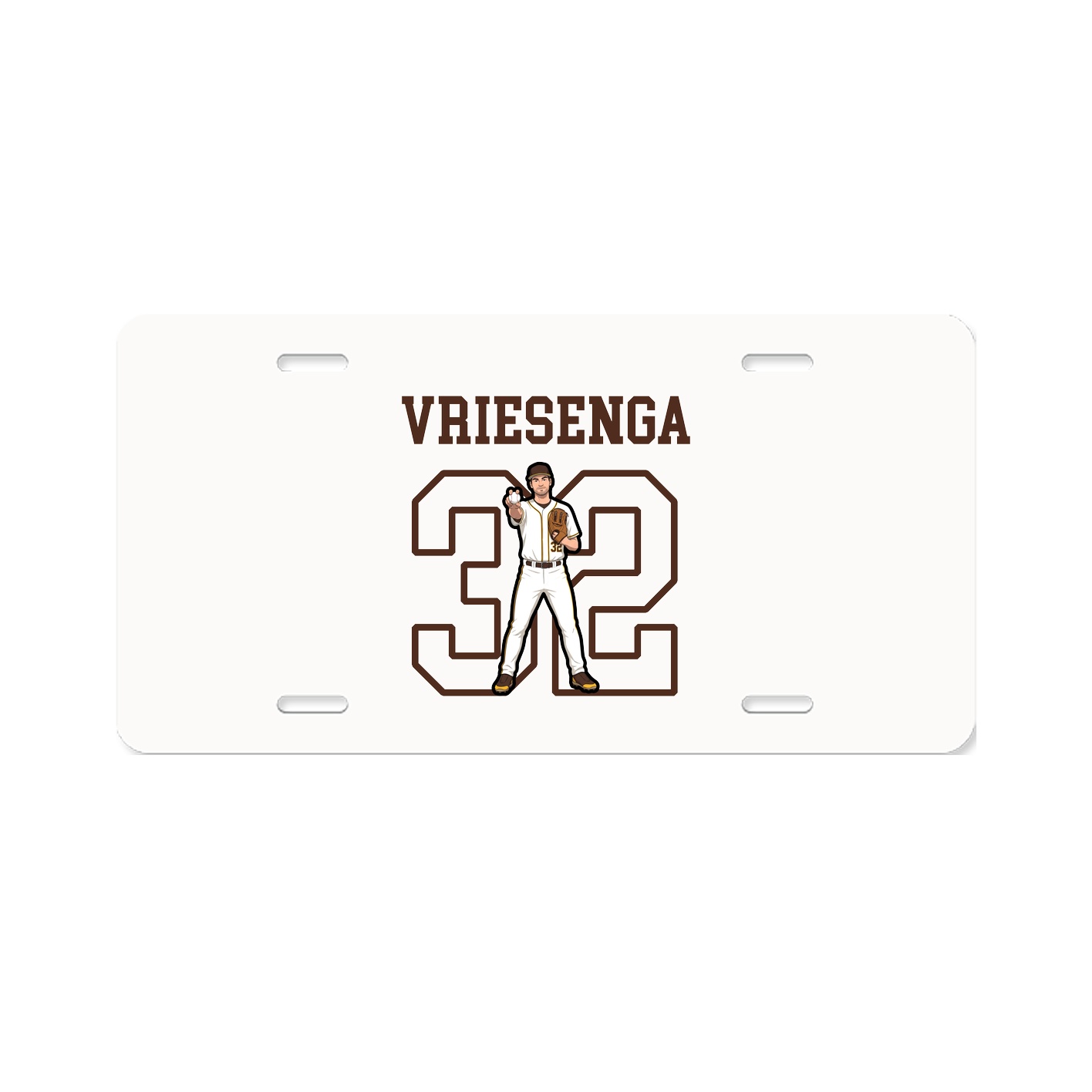 License Plate — Shirsey in Classic