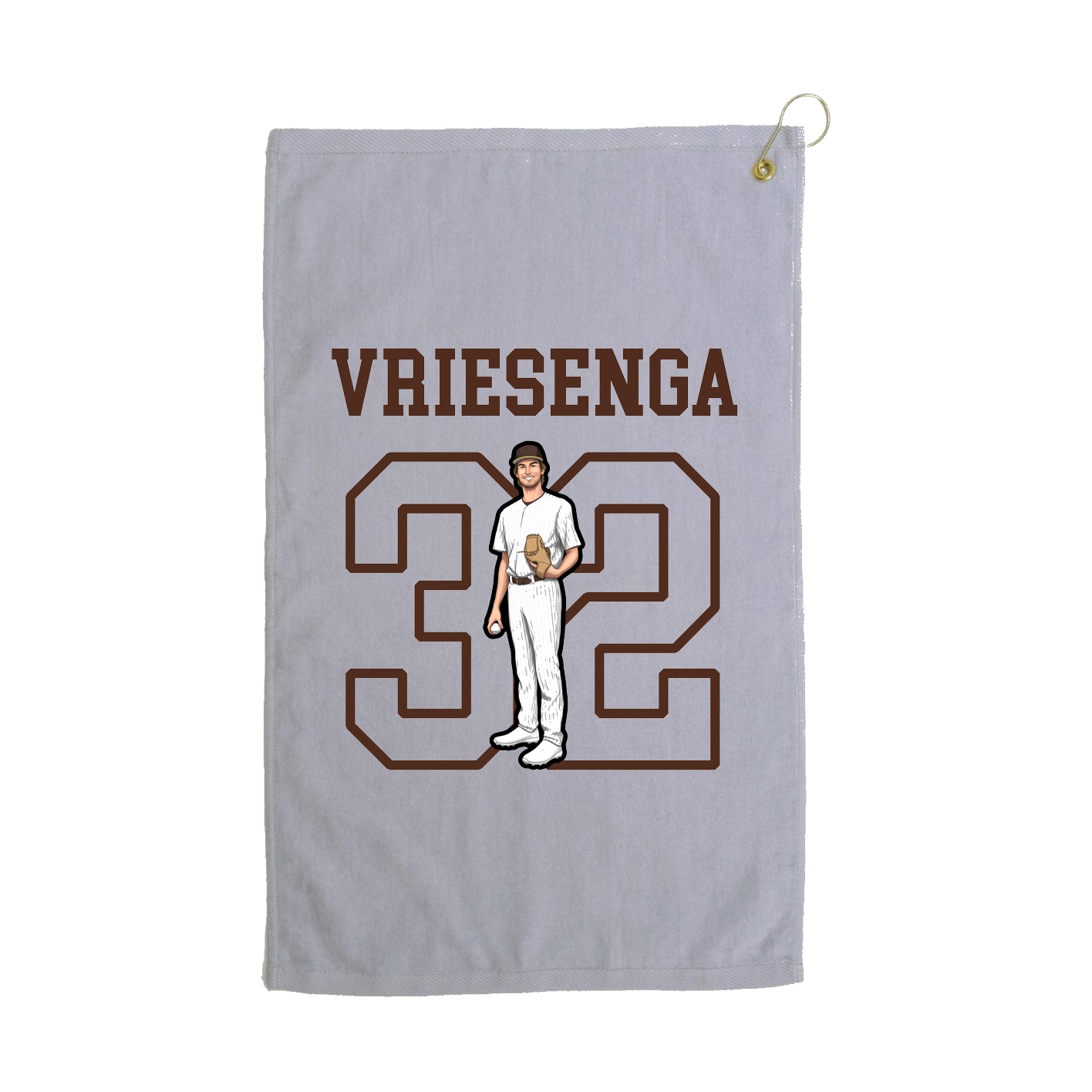 Golf Towel — Shirsey in Grey