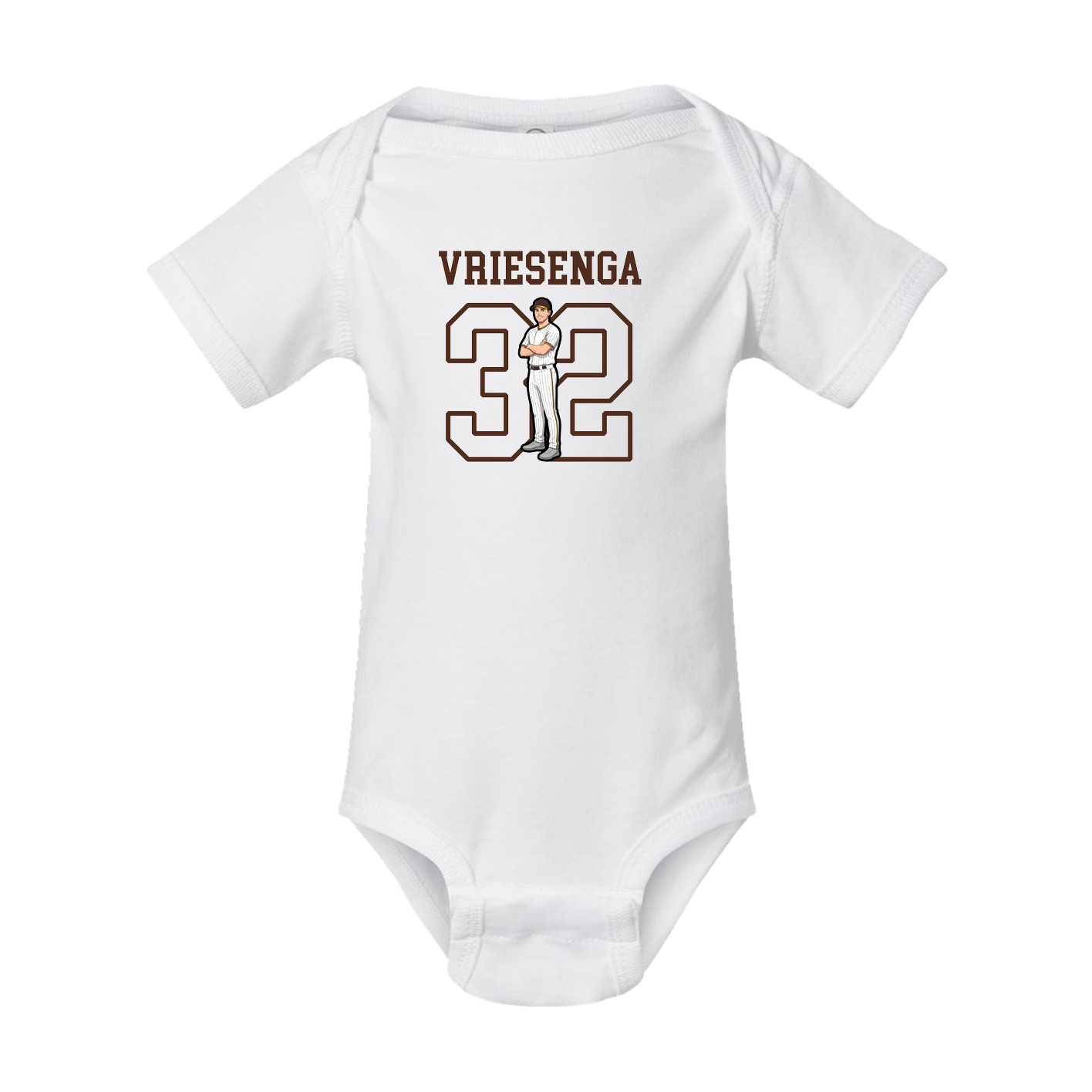 Baby Onesie — Shirsey in White