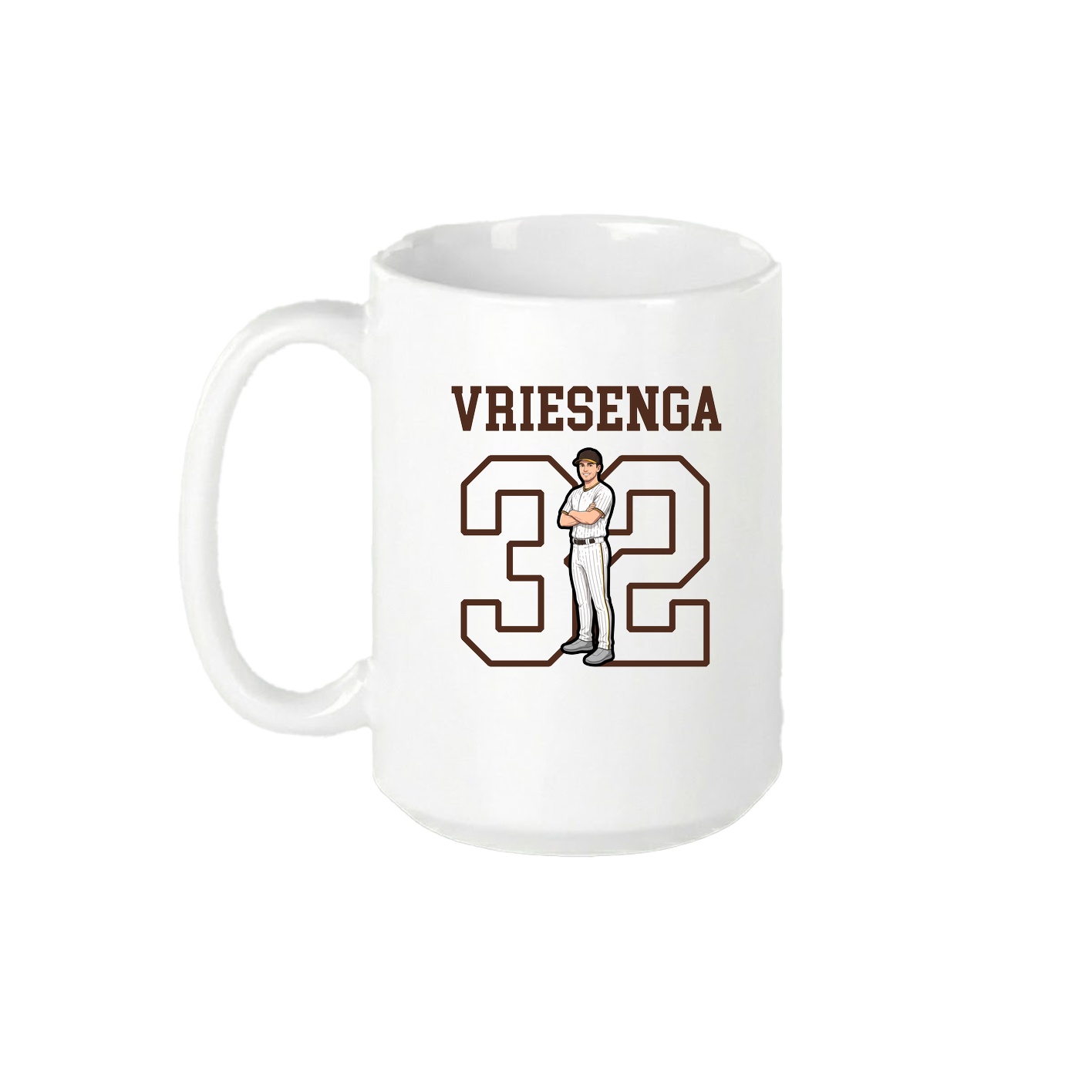 15oz Coffee Mug — Shirsey in White
