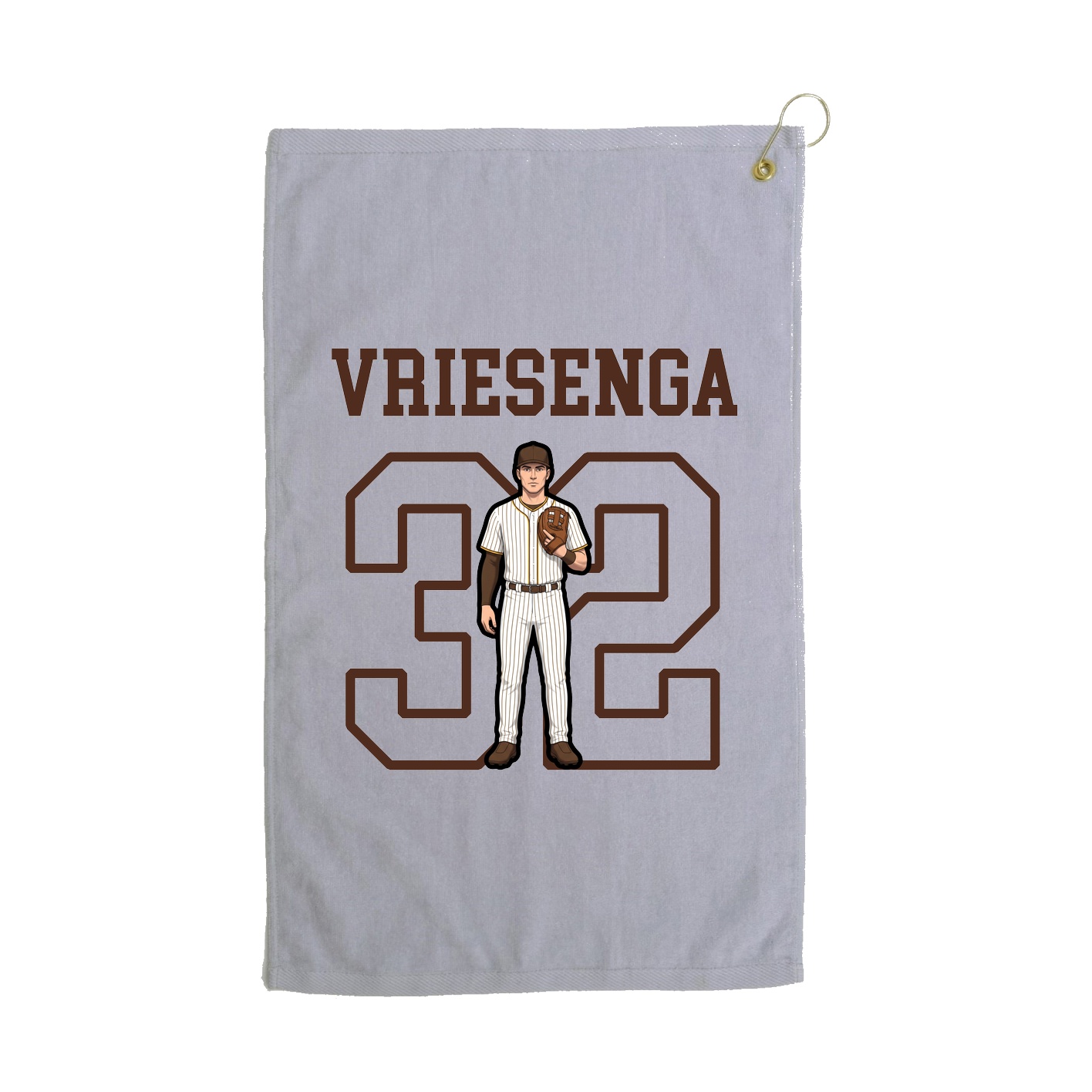 Golf Towel — Shirsey in Grey
