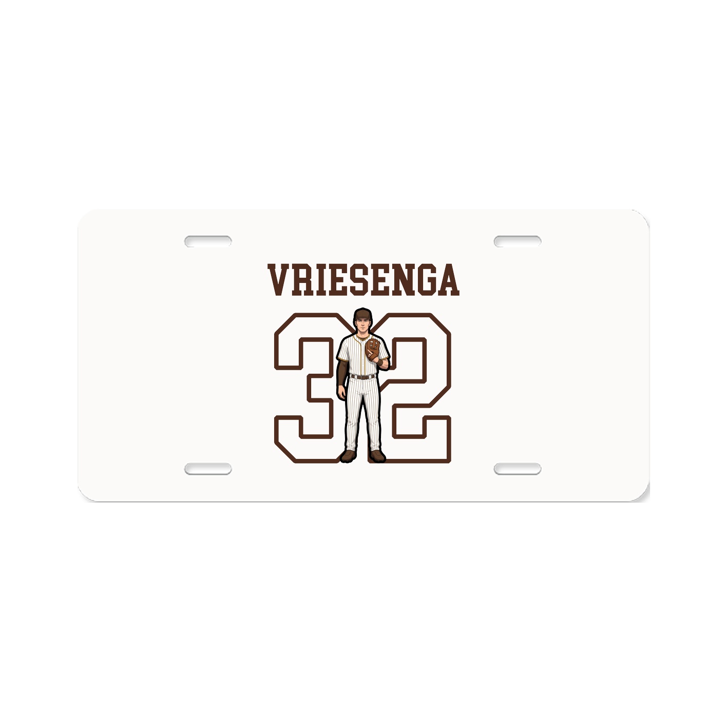 License Plate — Shirsey in Classic