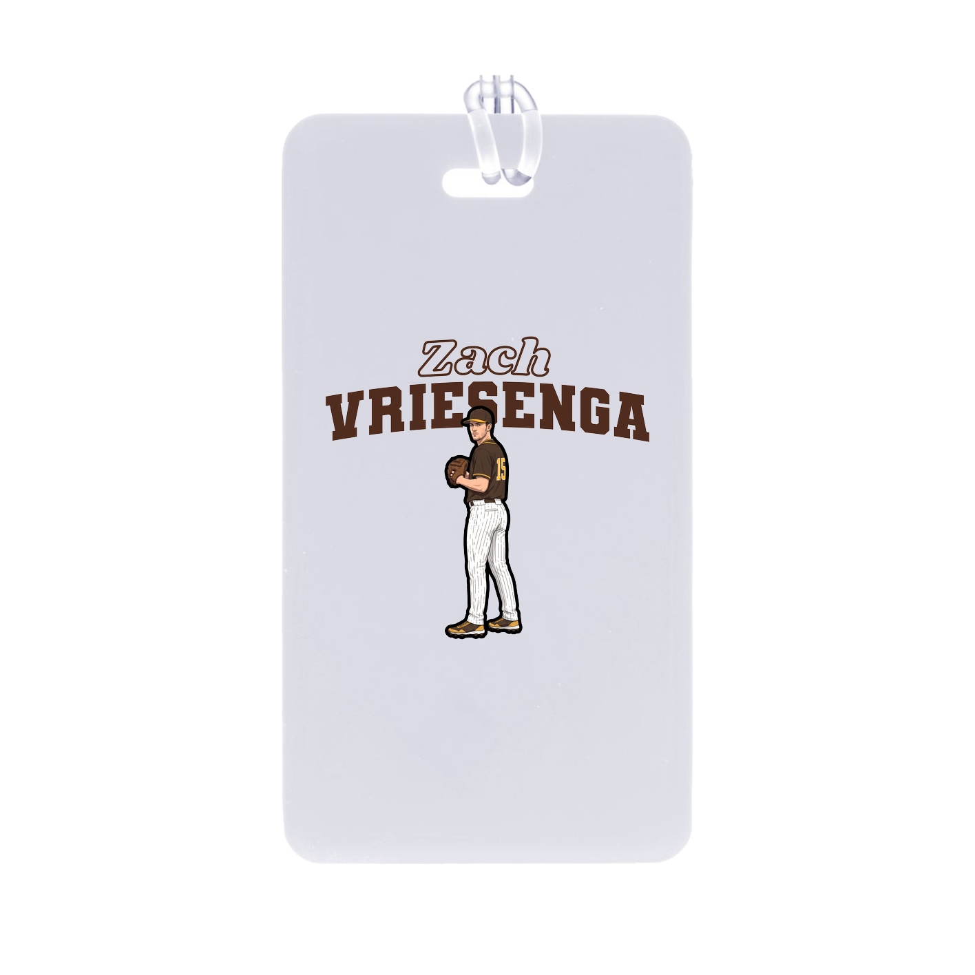 Bag Tag — Name Arch in Classic