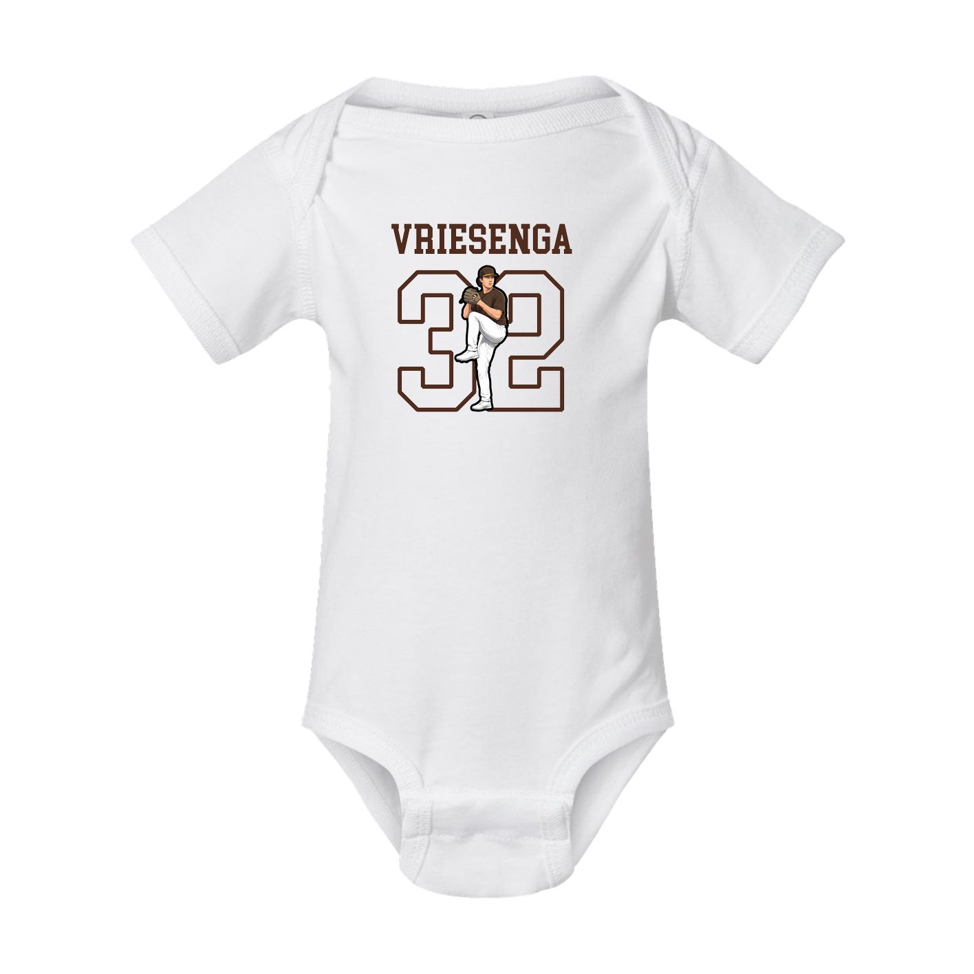 Baby Onesie — Shirsey in White