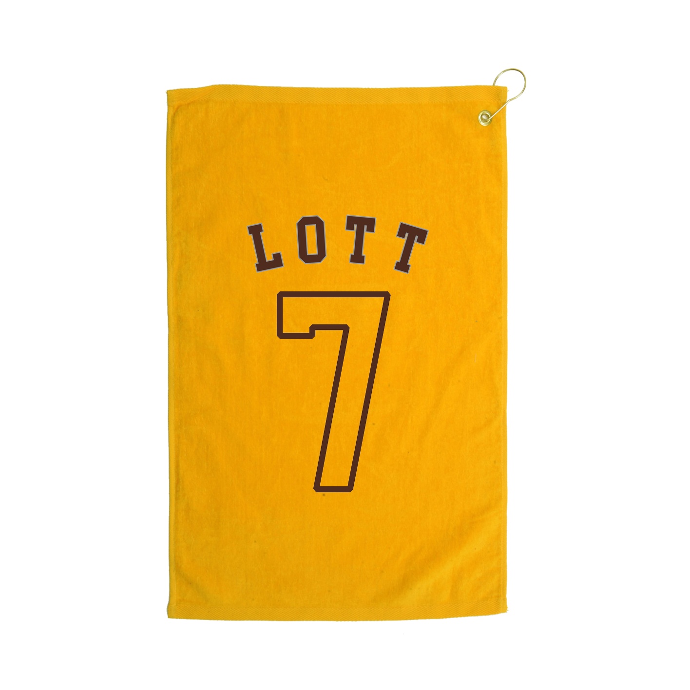 Golf Towel — Shirsey Arch in Gold