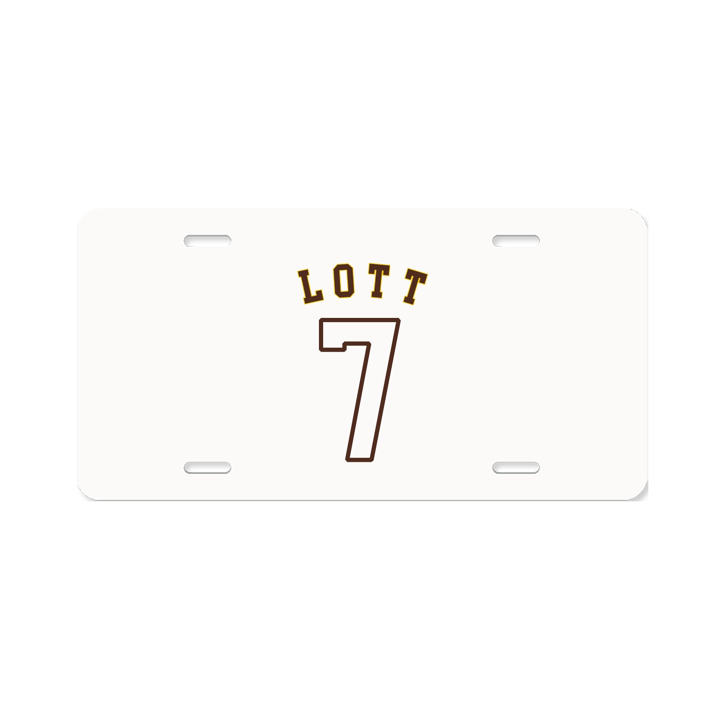 License Plate — Shirsey Arch in Classic
