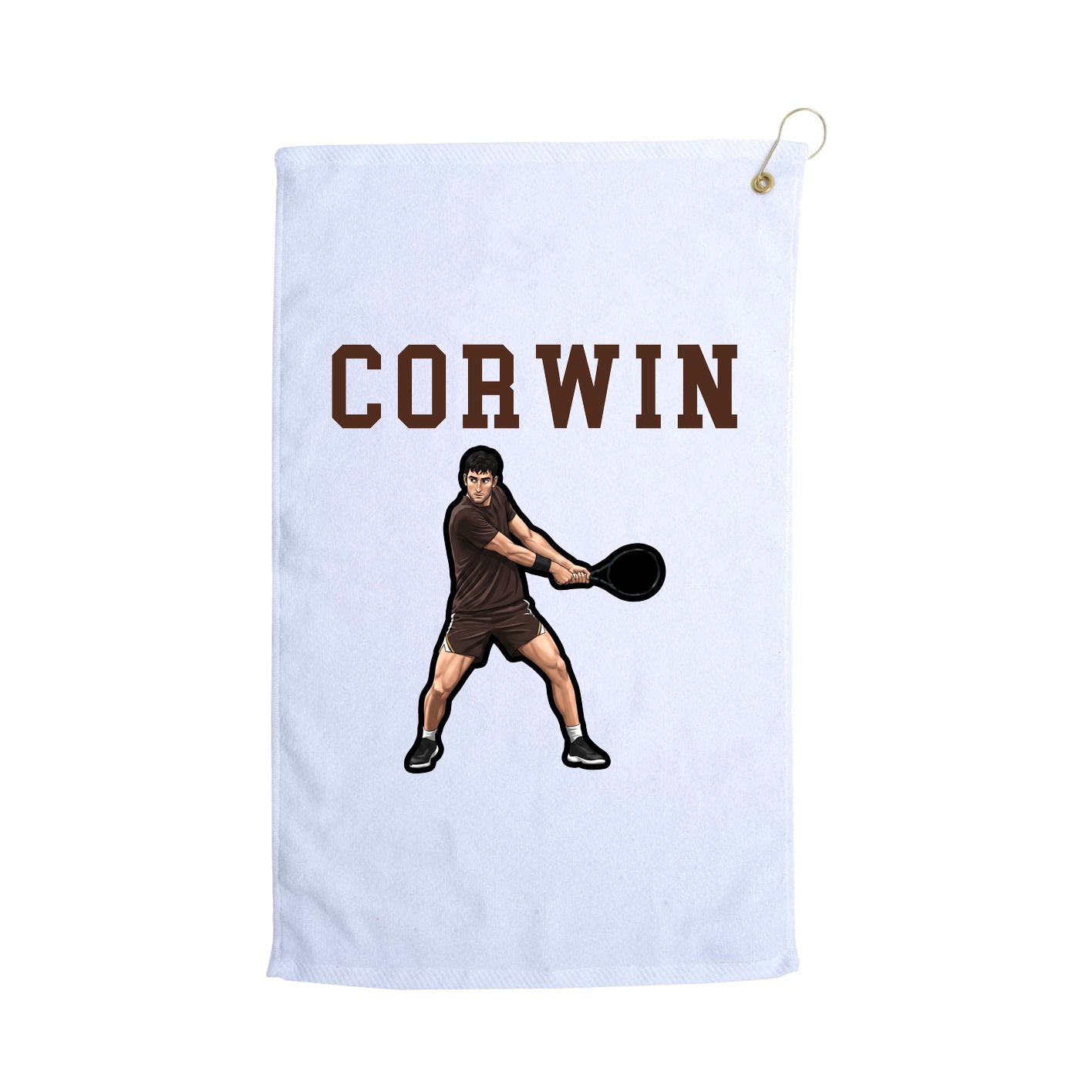Golf Towel — Shirsey in White