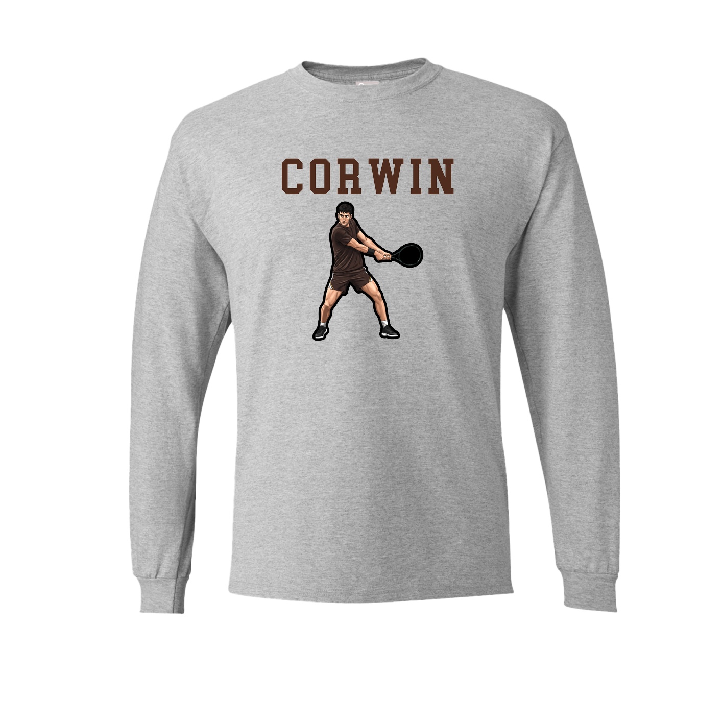 Long Sleeve Tee — Shirsey in Grey