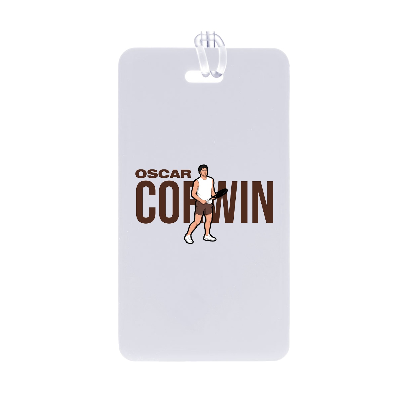 Bag Tag — Player Name in Classic
