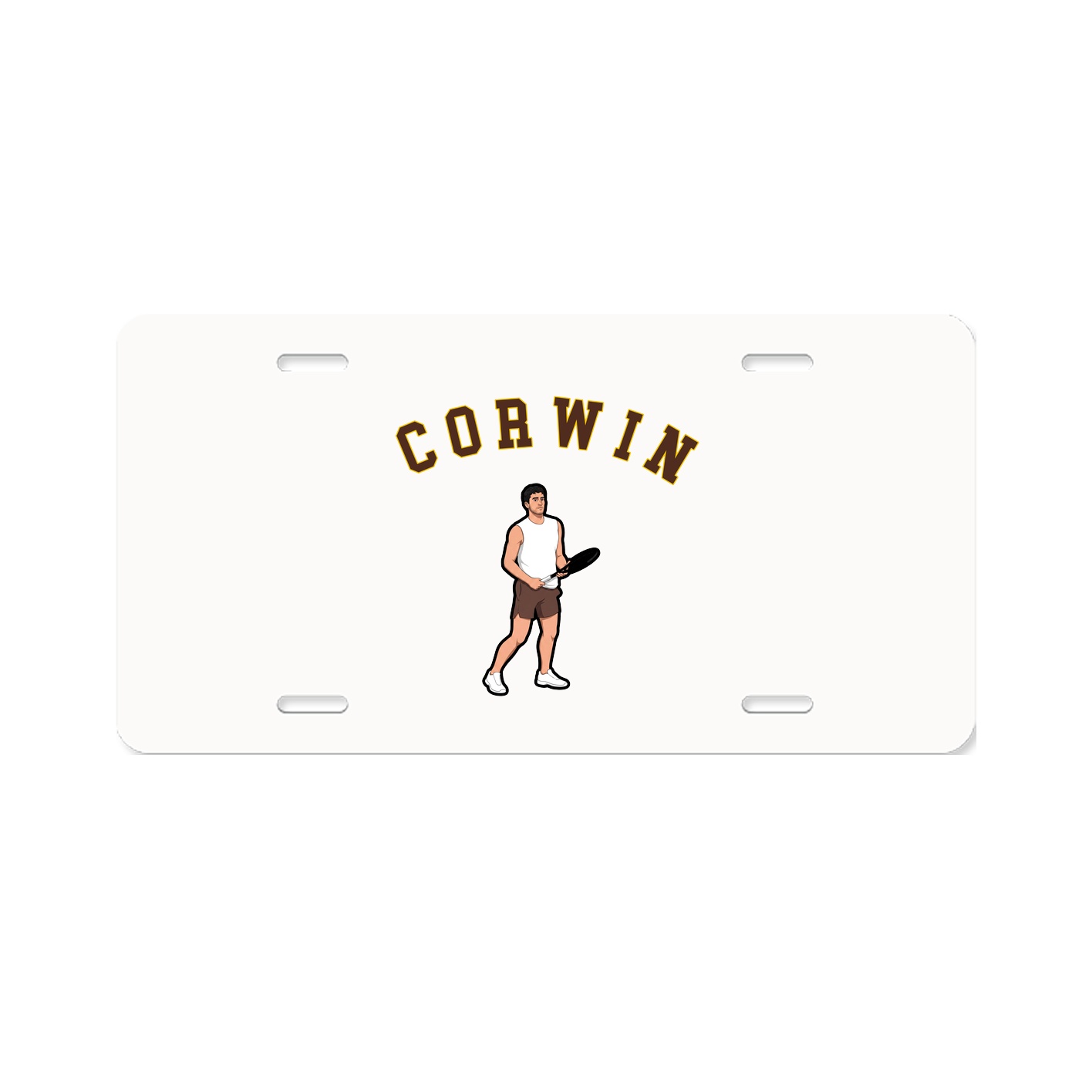 License Plate — Shirsey Arch in Classic