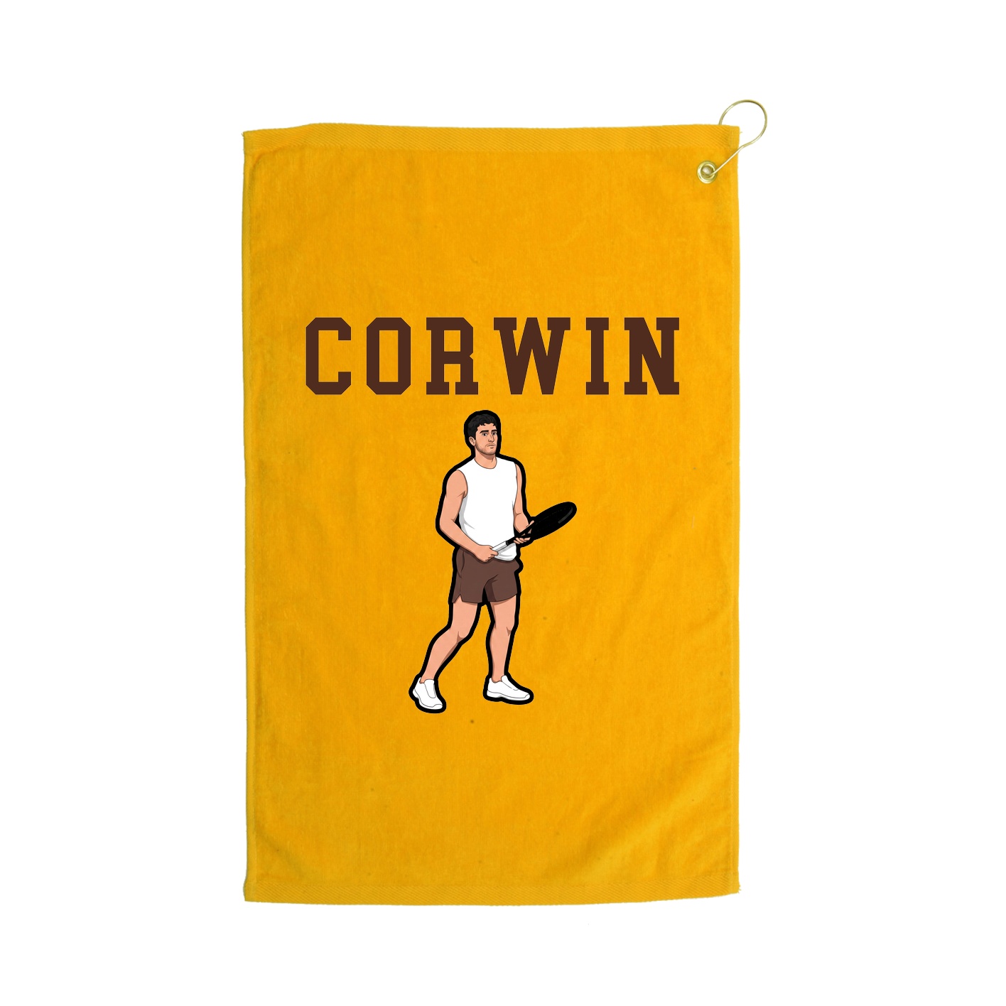 Golf Towel — Shirsey in Gold