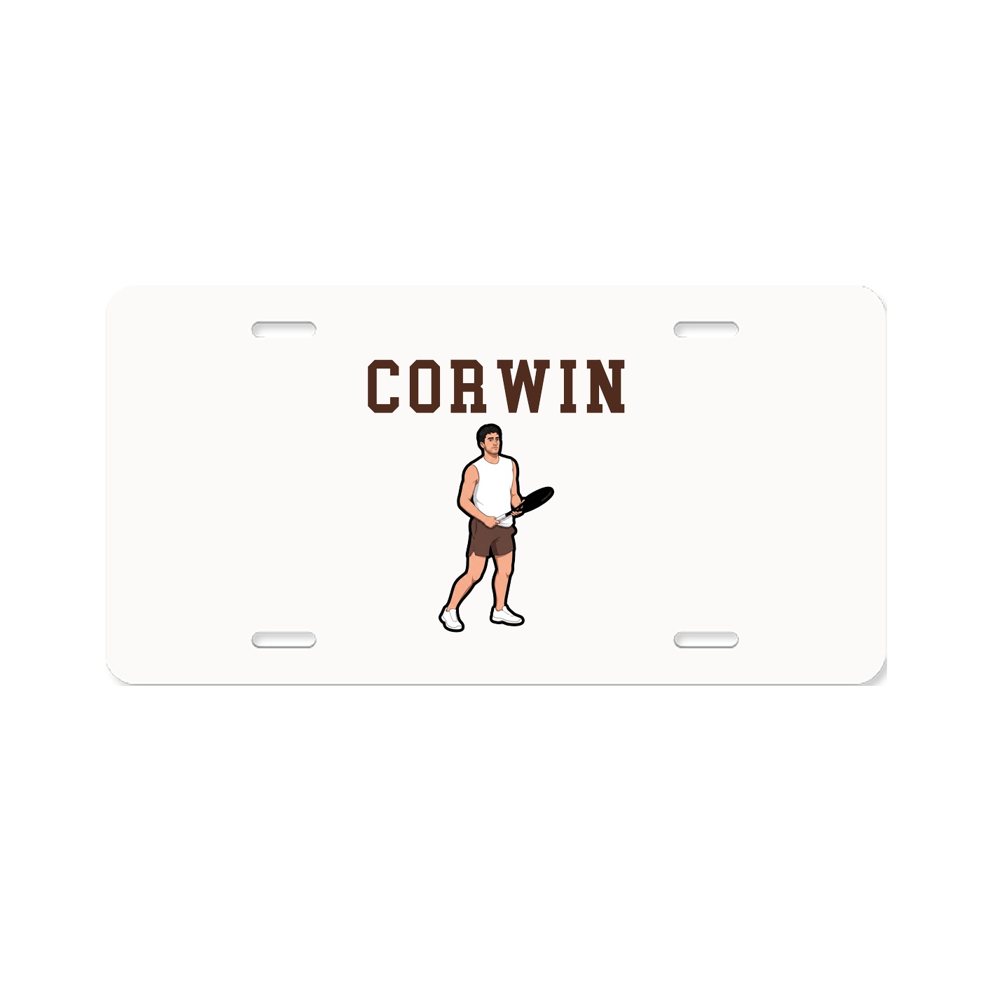 License Plate — Shirsey in Classic