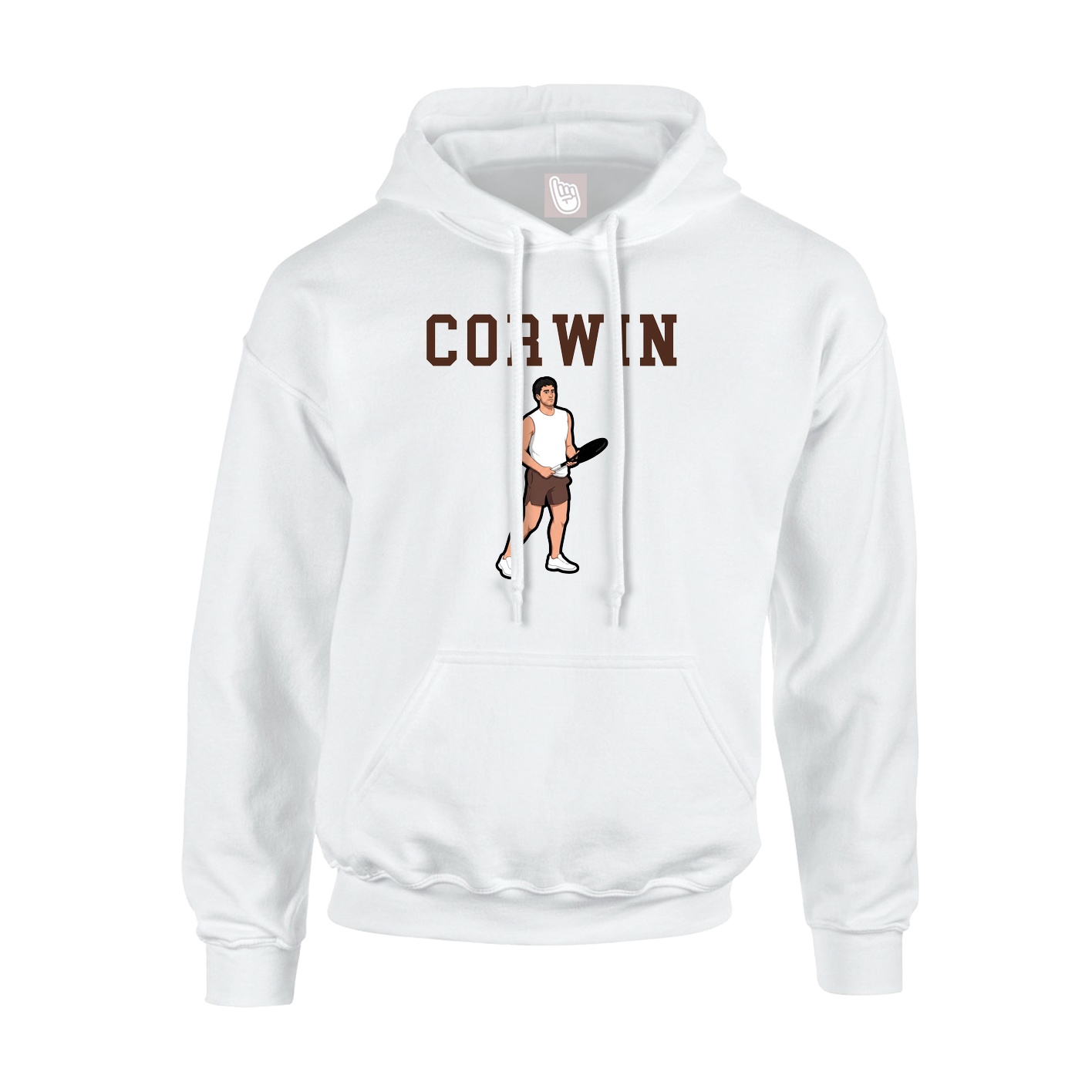 Youth Hoodie — Shirsey in White