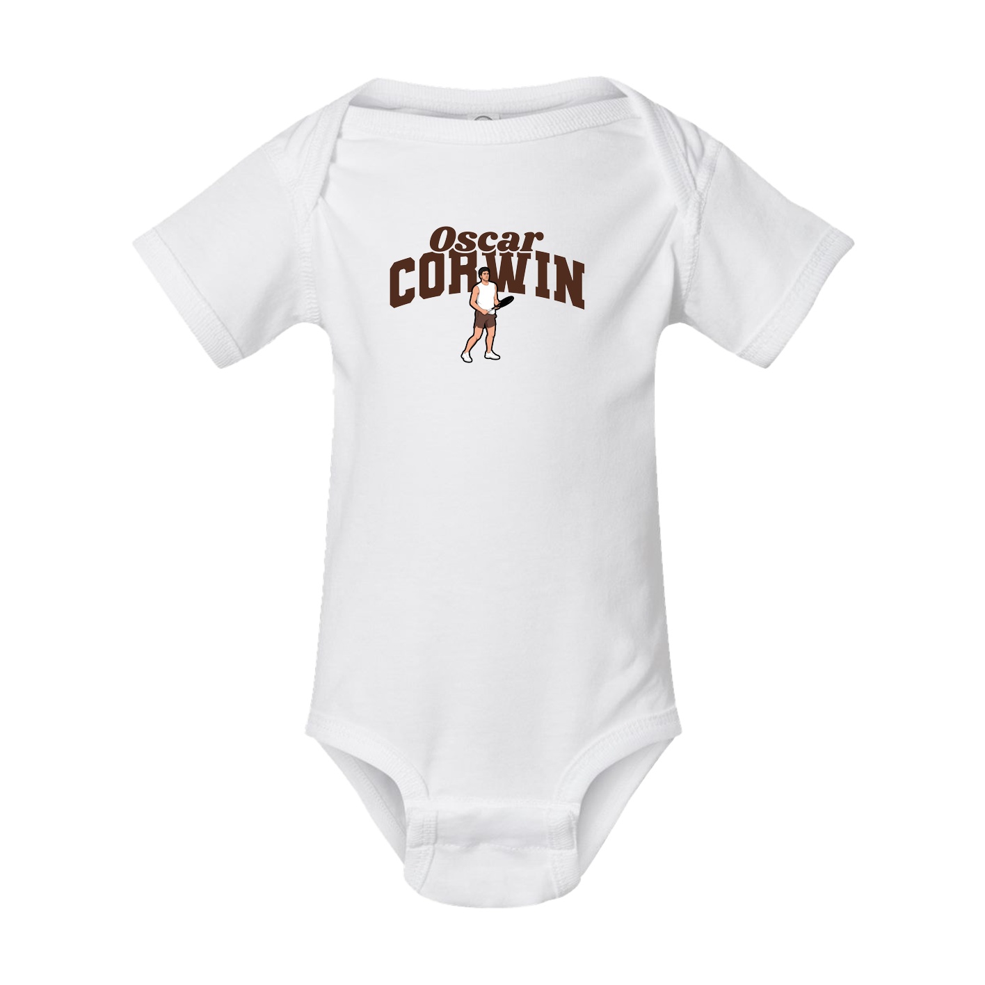 Baby Onesie — Signature Arch in White