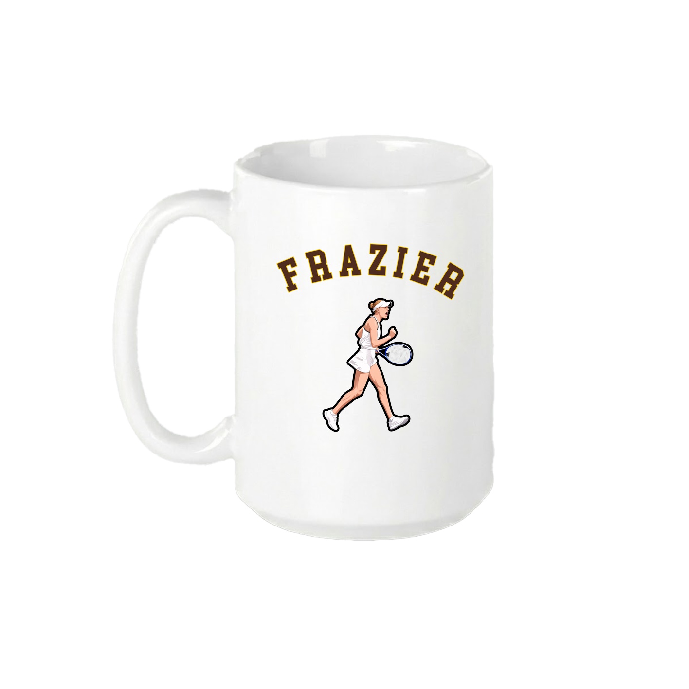 15oz Coffee Mug — Shirsey Arch in White
