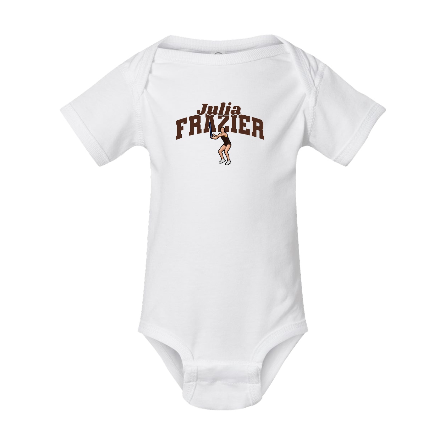 Baby Onesie — Signature Arch in White