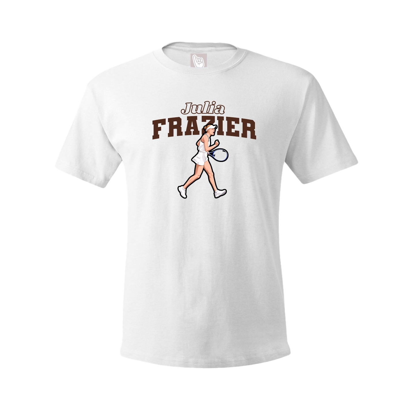 Tee — Name Arch in White