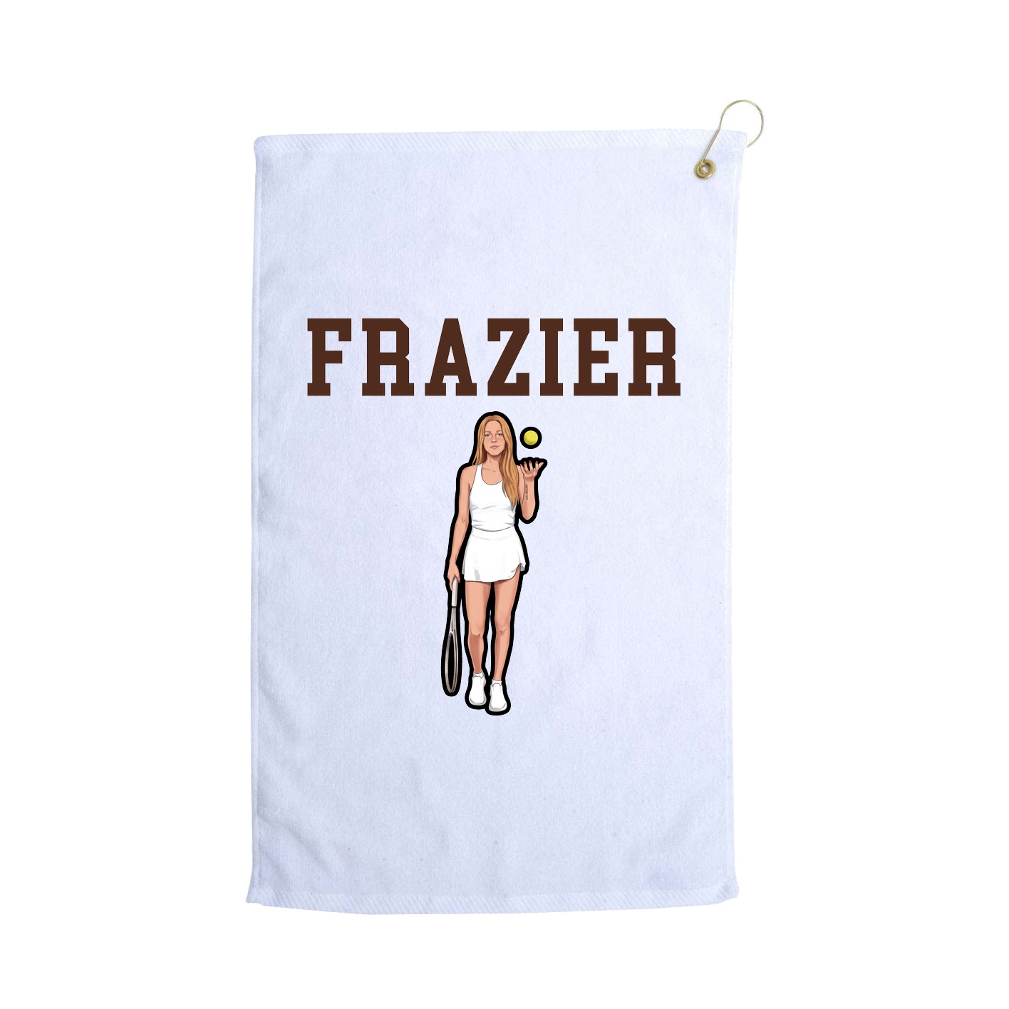 Golf Towel — Shirsey in White