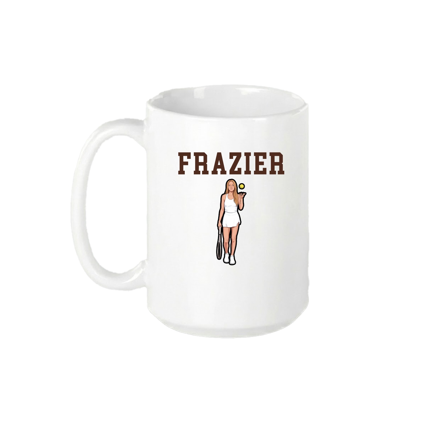 15oz Coffee Mug — Shirsey in White